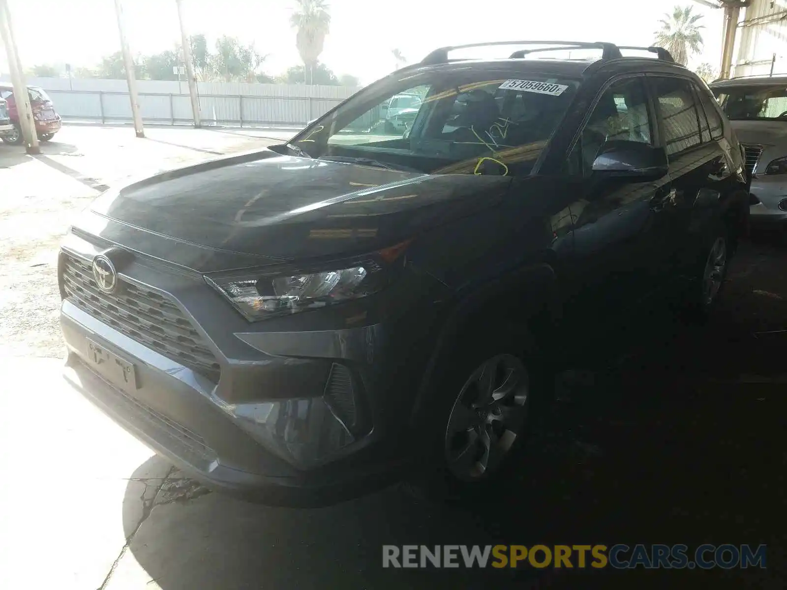 2 Photograph of a damaged car 2T3K1RFVXKW012426 TOYOTA RAV4 2019