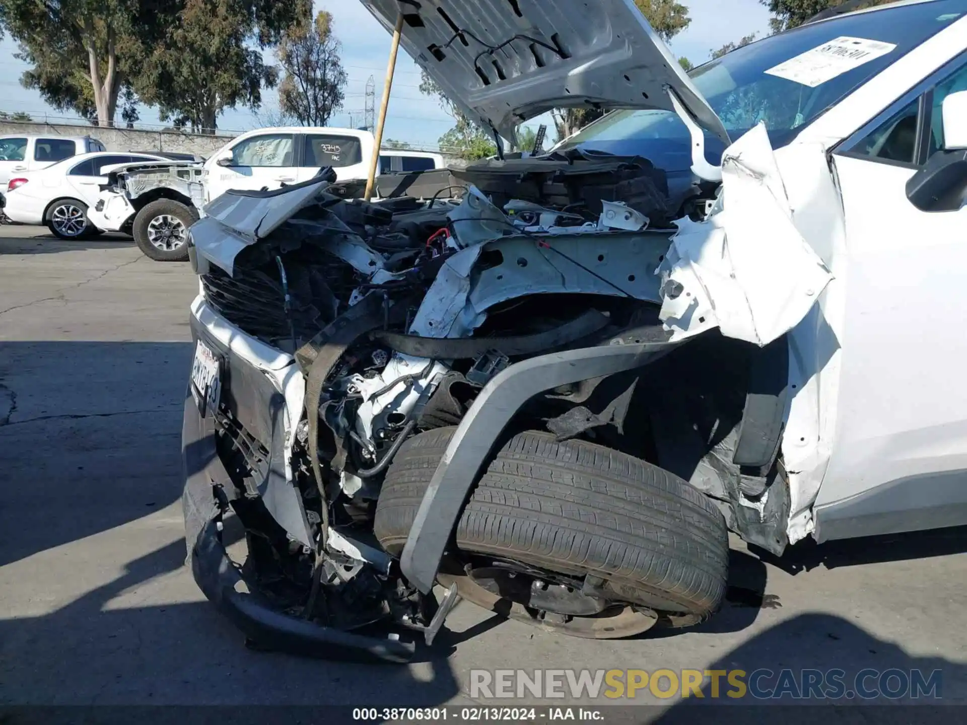 12 Photograph of a damaged car 2T3K1RFVXKW019263 TOYOTA RAV4 2019