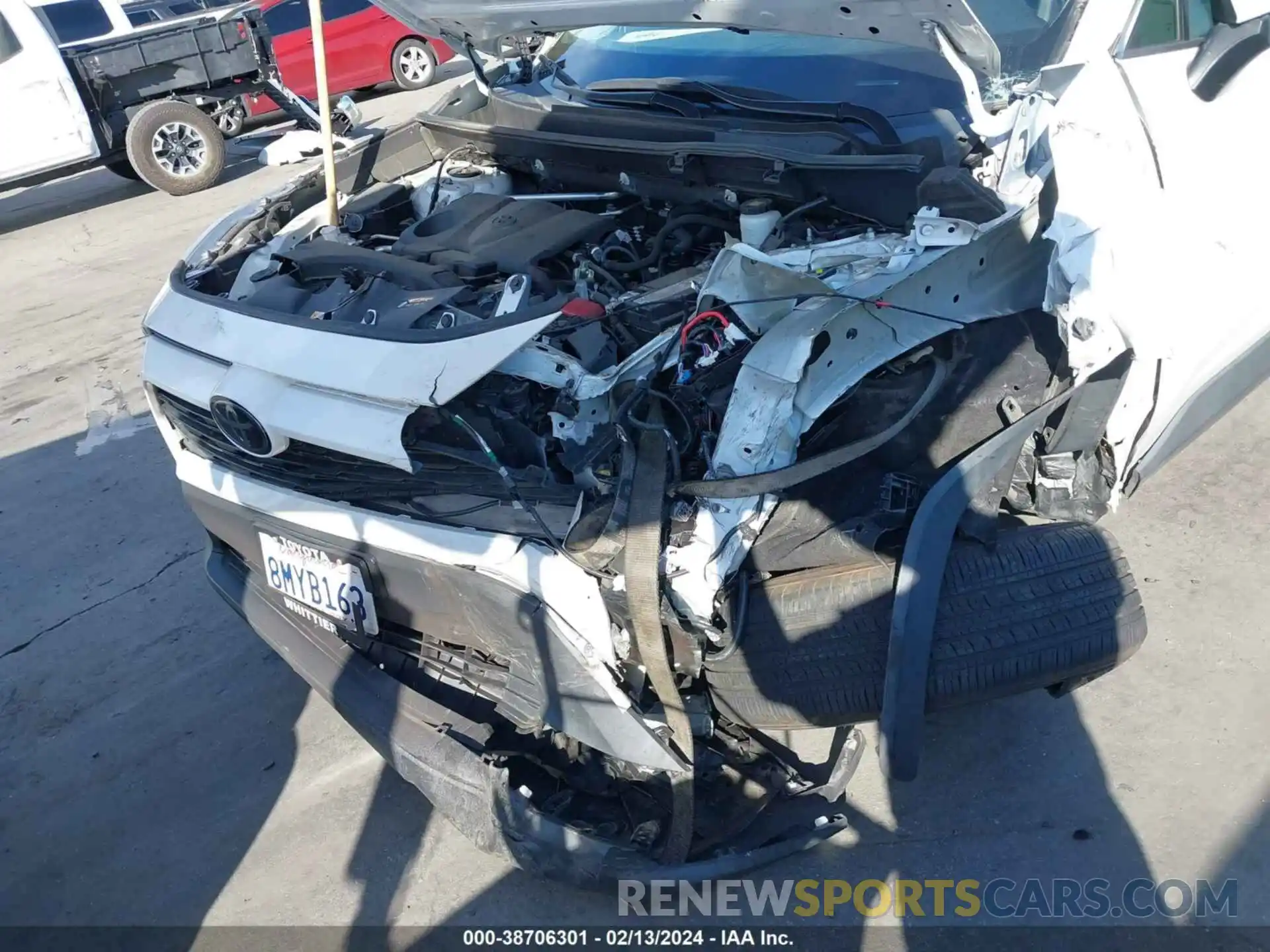 6 Photograph of a damaged car 2T3K1RFVXKW019263 TOYOTA RAV4 2019