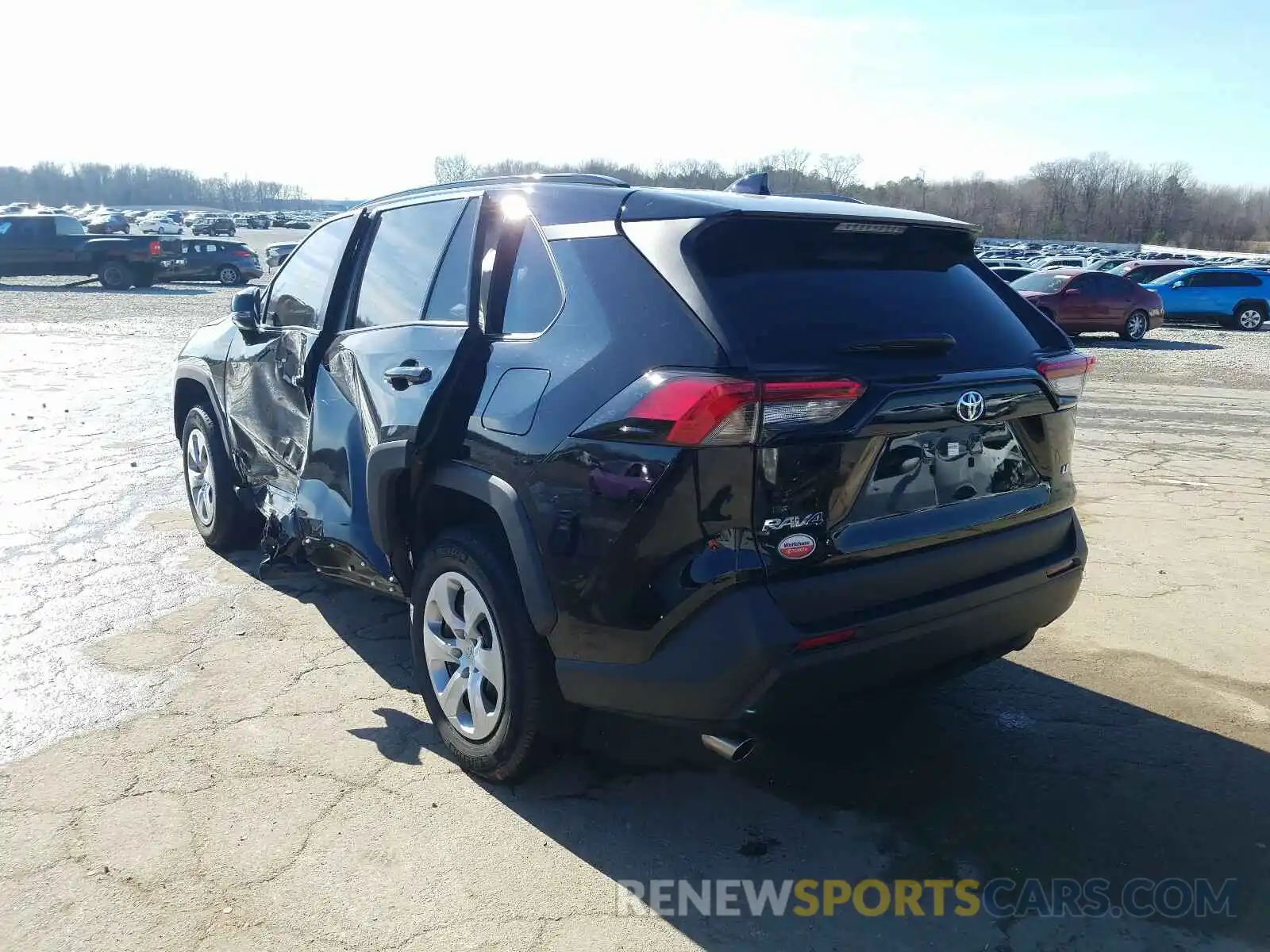 3 Photograph of a damaged car 2T3K1RFVXKW022440 TOYOTA RAV4 2019