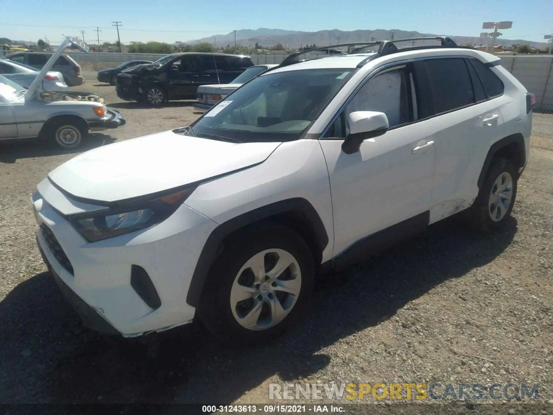 2 Photograph of a damaged car 2T3K1RFVXKW027783 TOYOTA RAV4 2019