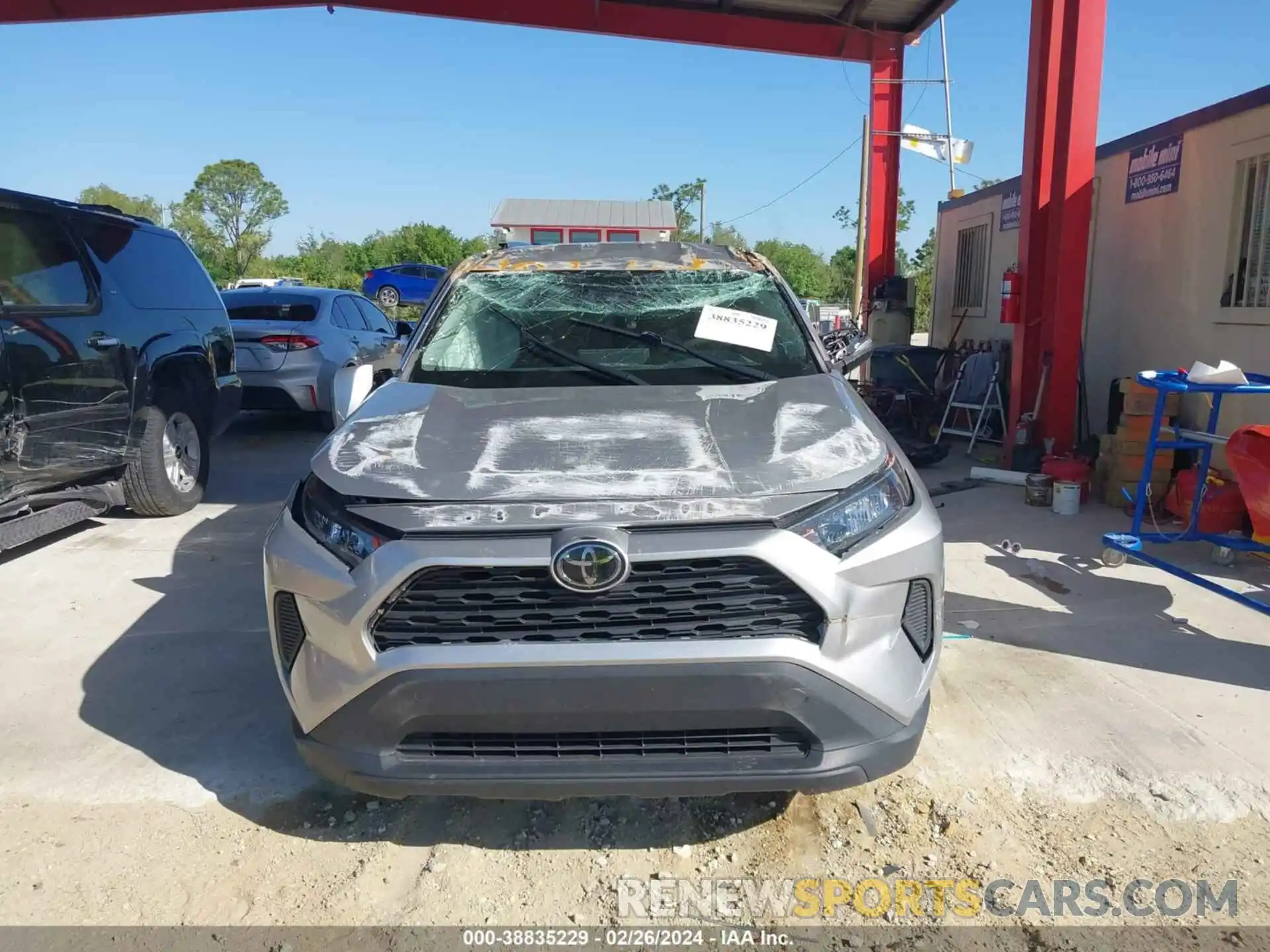 12 Photograph of a damaged car 2T3K1RFVXKW037410 TOYOTA RAV4 2019