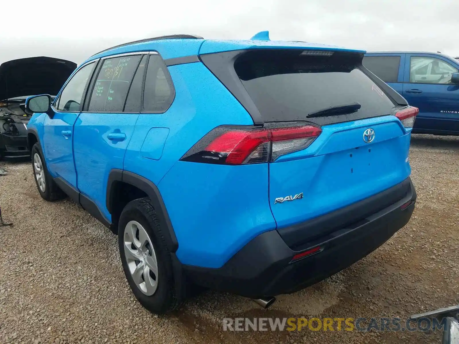 3 Photograph of a damaged car 2T3K1RFVXKW037889 TOYOTA RAV4 2019