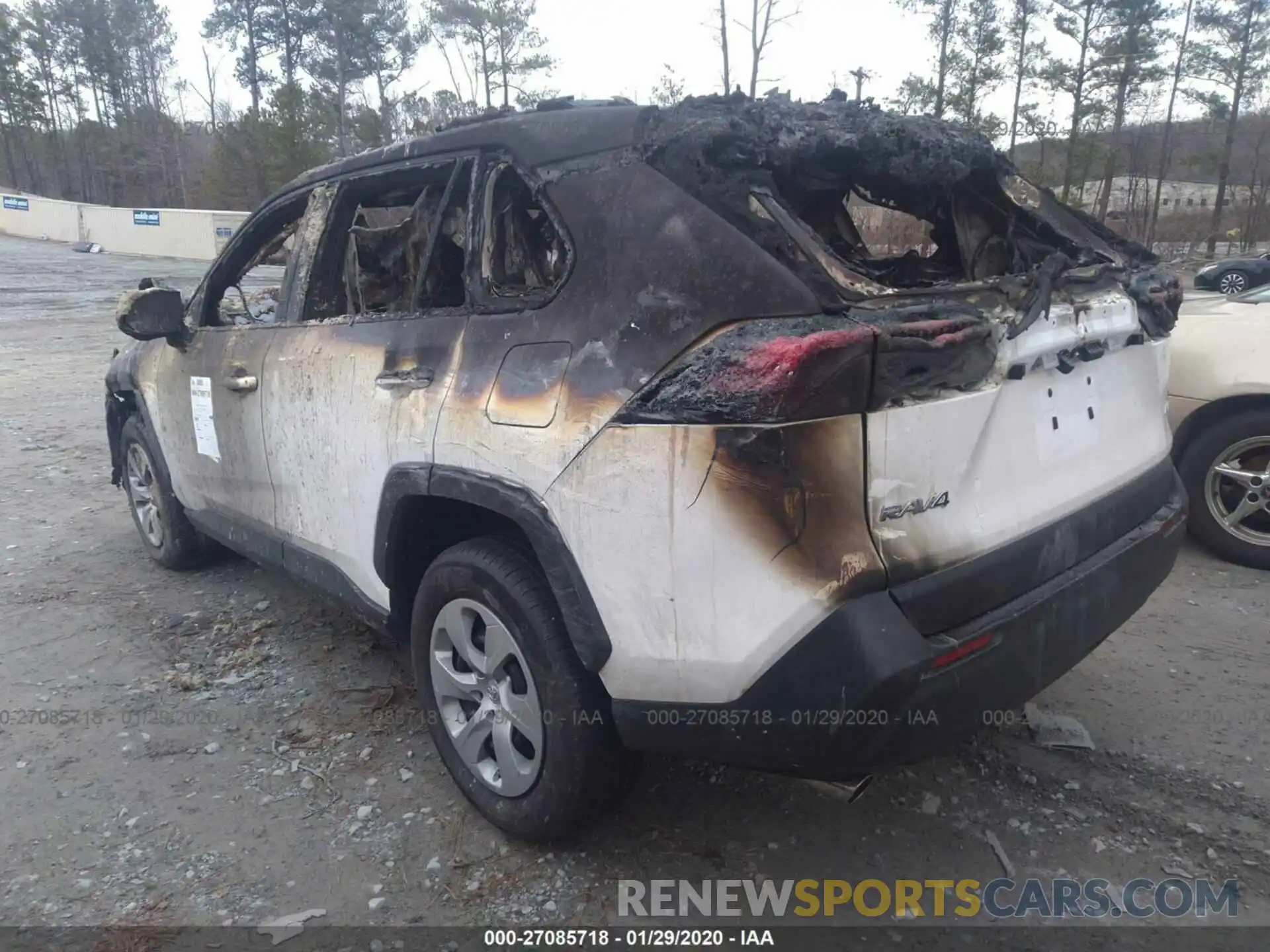 3 Photograph of a damaged car 2T3K1RFVXKW048035 TOYOTA RAV4 2019