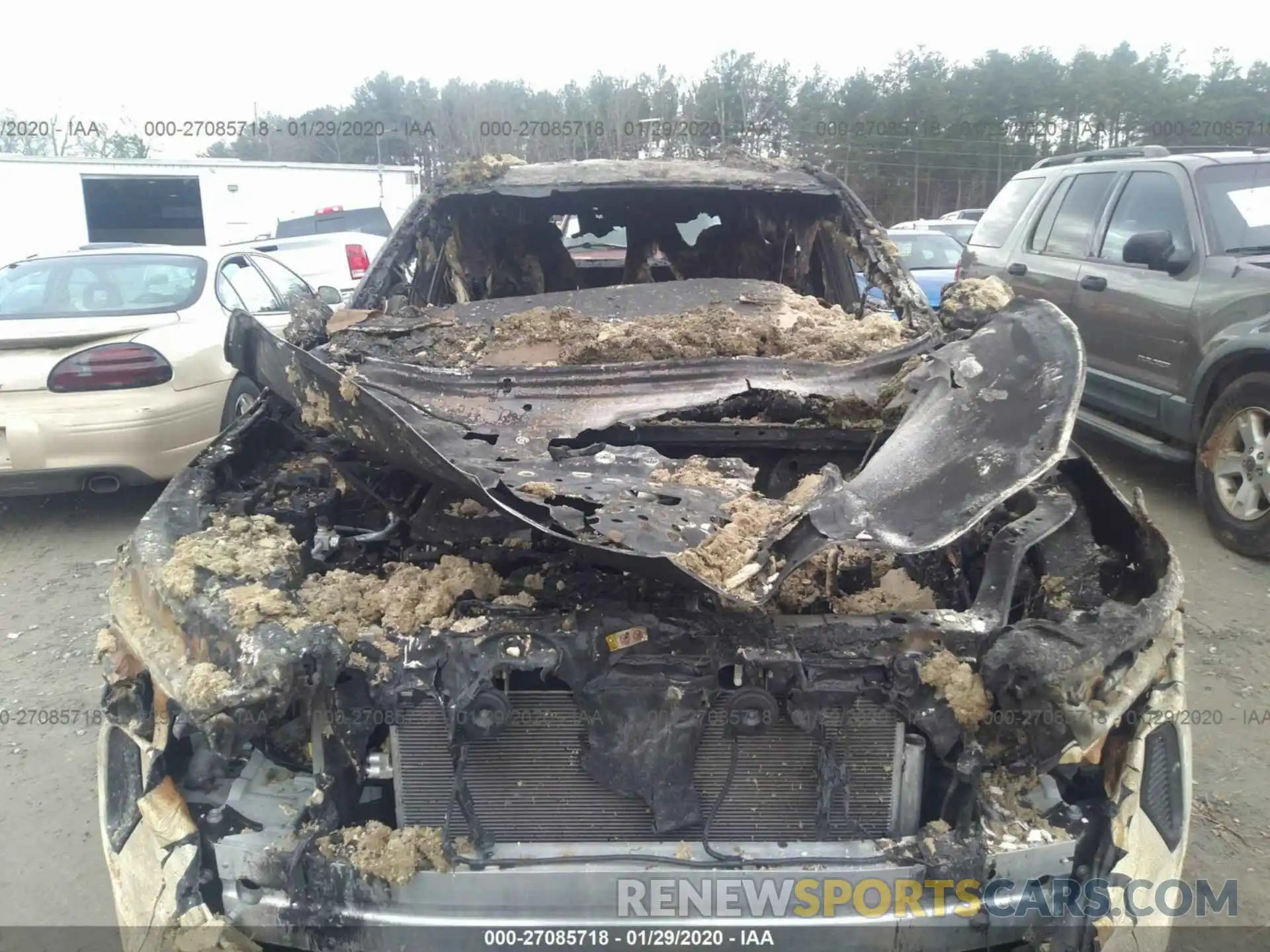 6 Photograph of a damaged car 2T3K1RFVXKW048035 TOYOTA RAV4 2019