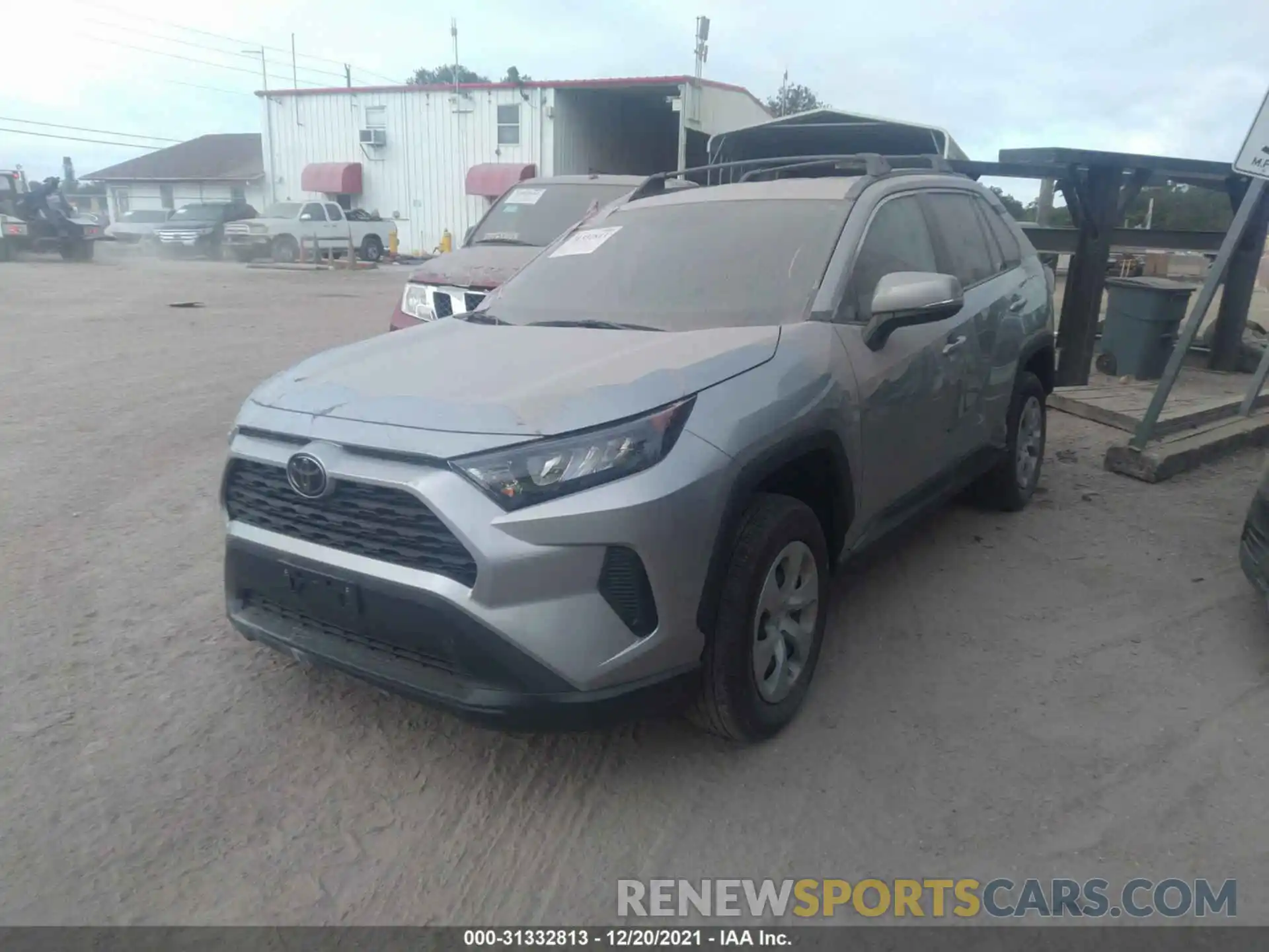 2 Photograph of a damaged car 2T3K1RFVXKW054577 TOYOTA RAV4 2019