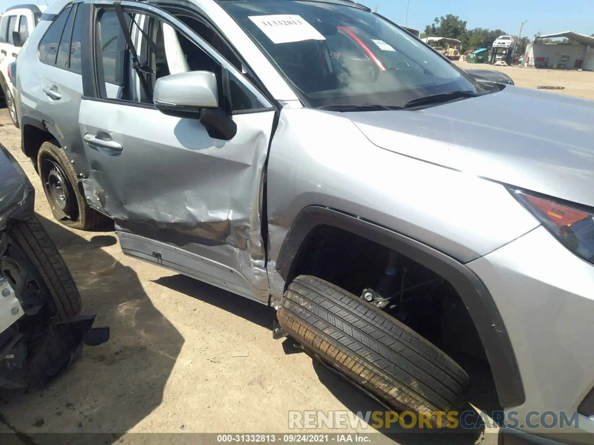 6 Photograph of a damaged car 2T3K1RFVXKW054577 TOYOTA RAV4 2019