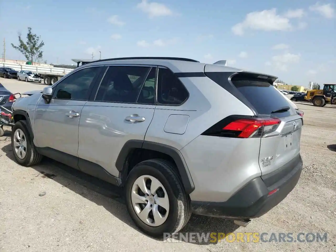 3 Photograph of a damaged car 2T3K1RFVXKW057446 TOYOTA RAV4 2019