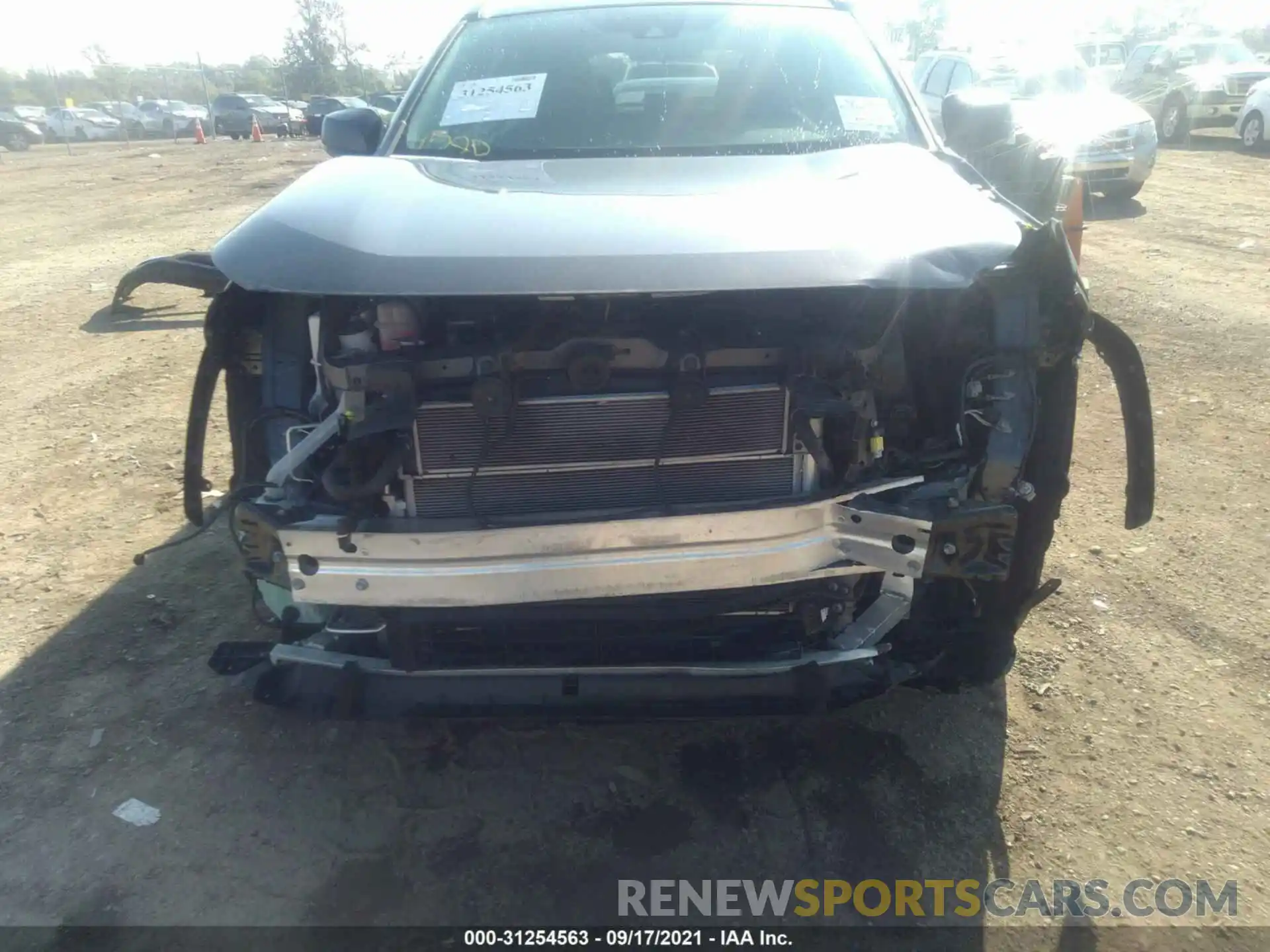 6 Photograph of a damaged car 2T3LWRFV1KW018881 TOYOTA RAV4 2019