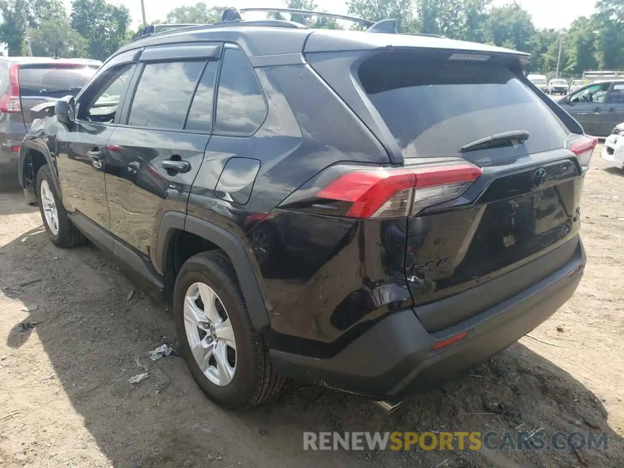 3 Photograph of a damaged car 2T3LWRFV2KW008473 TOYOTA RAV4 2019