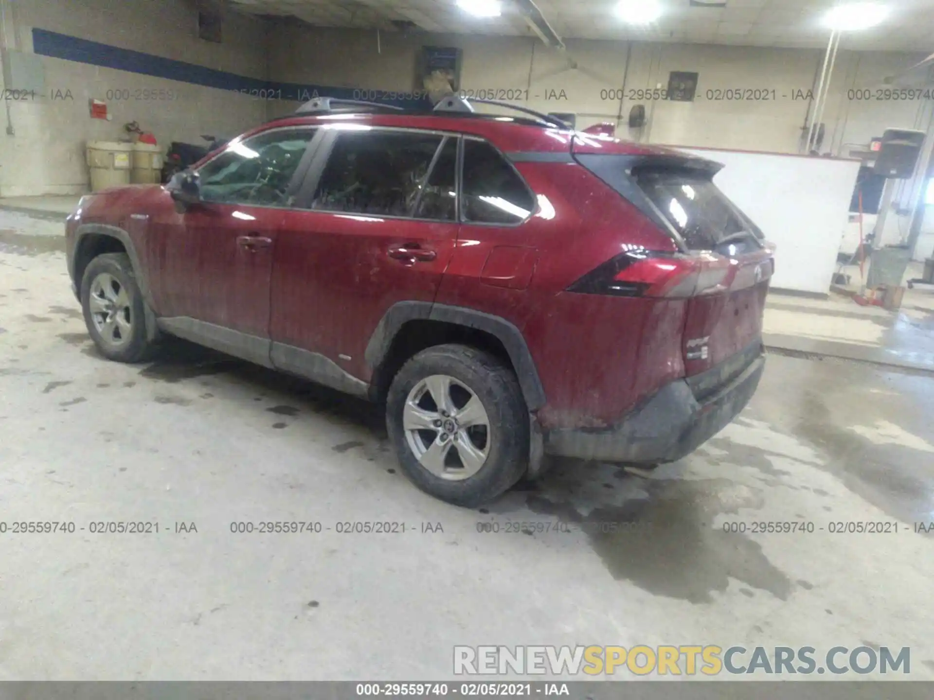 3 Фотография поврежденного автомобиля 2T3LWRFV2KW016346 TOYOTA RAV4 2019