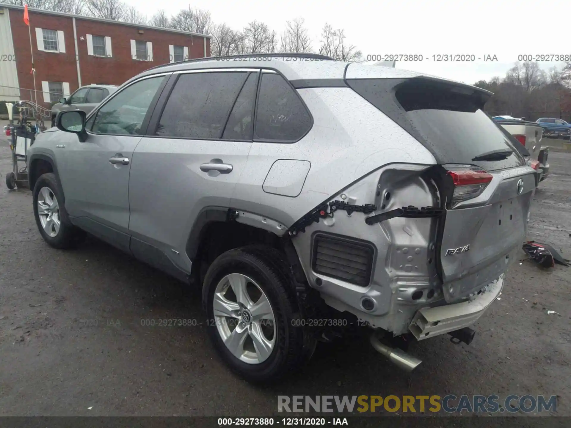 3 Photograph of a damaged car 2T3LWRFV2KW023300 TOYOTA RAV4 2019