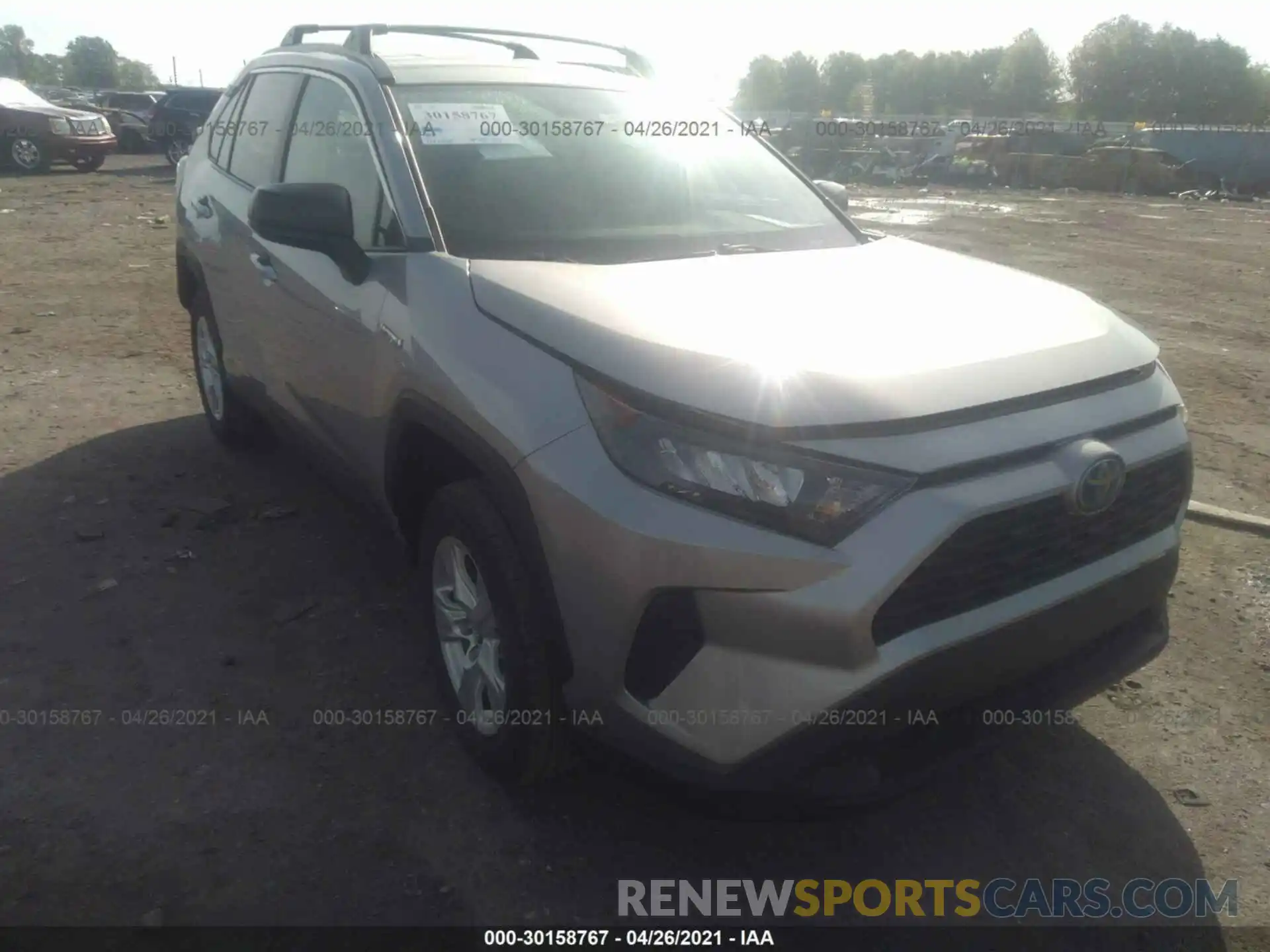 1 Фотография поврежденного автомобиля 2T3LWRFV3KW023824 TOYOTA RAV4 2019