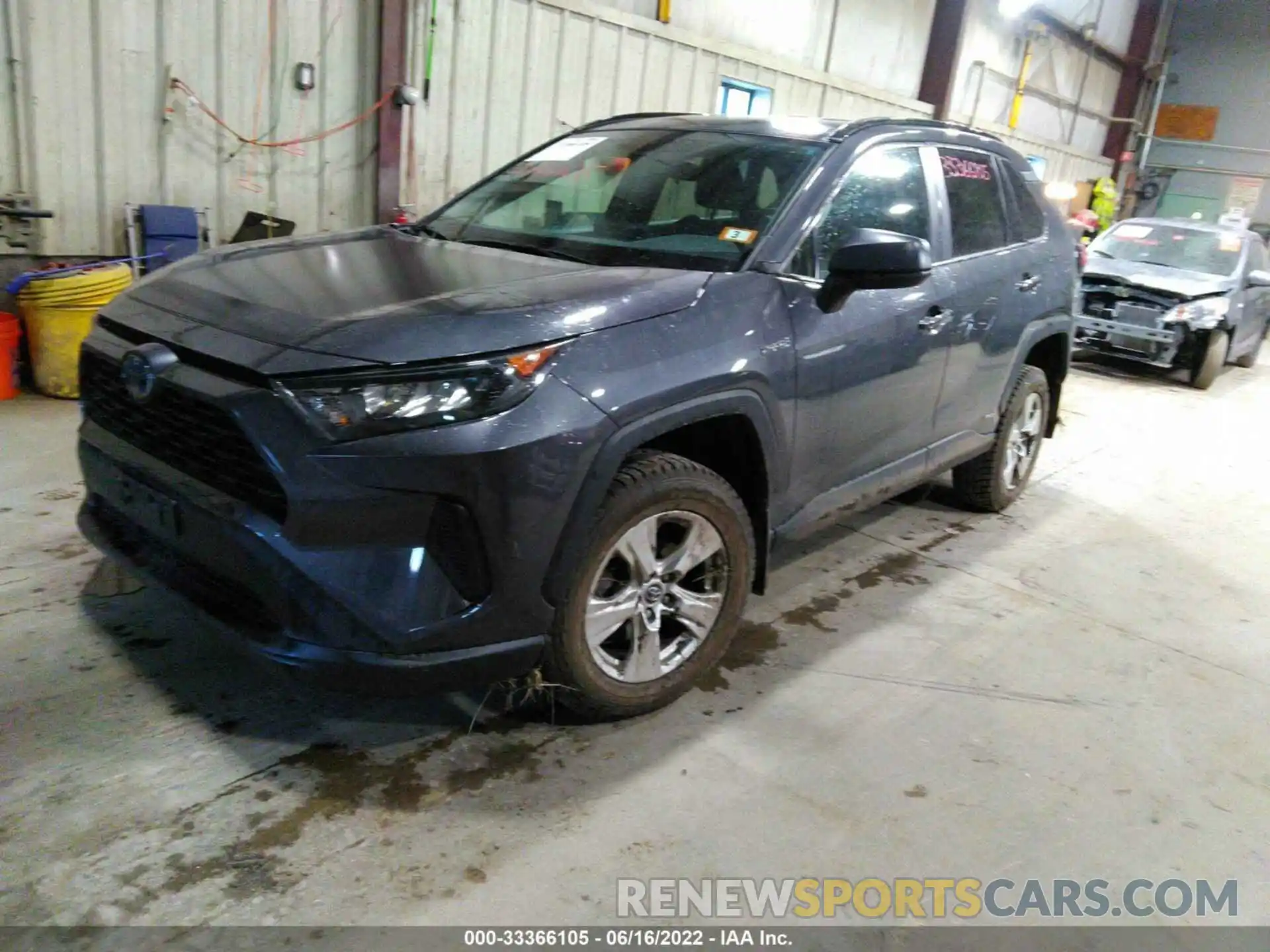 2 Photograph of a damaged car 2T3LWRFV7KW038746 TOYOTA RAV4 2019