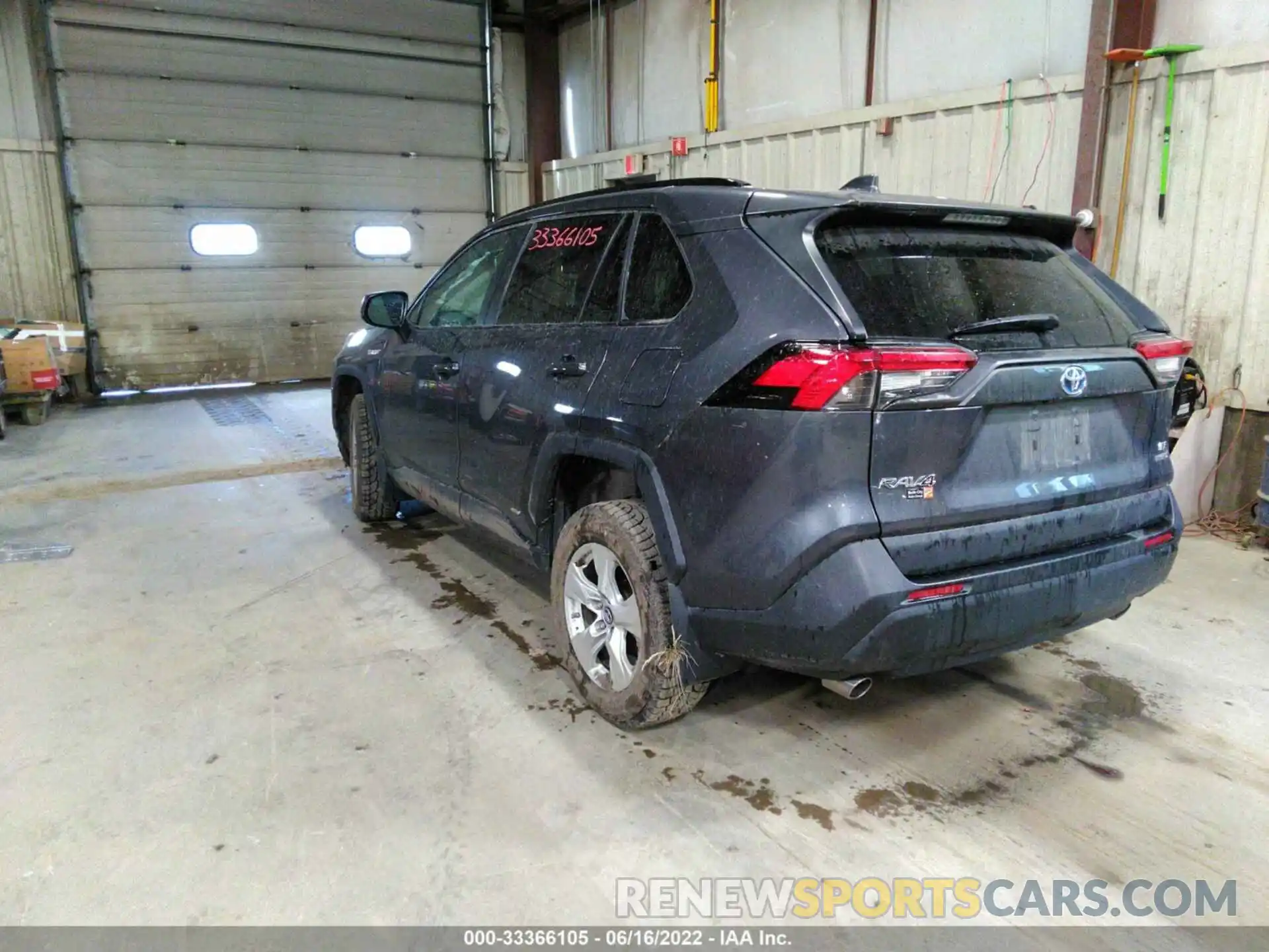 3 Photograph of a damaged car 2T3LWRFV7KW038746 TOYOTA RAV4 2019