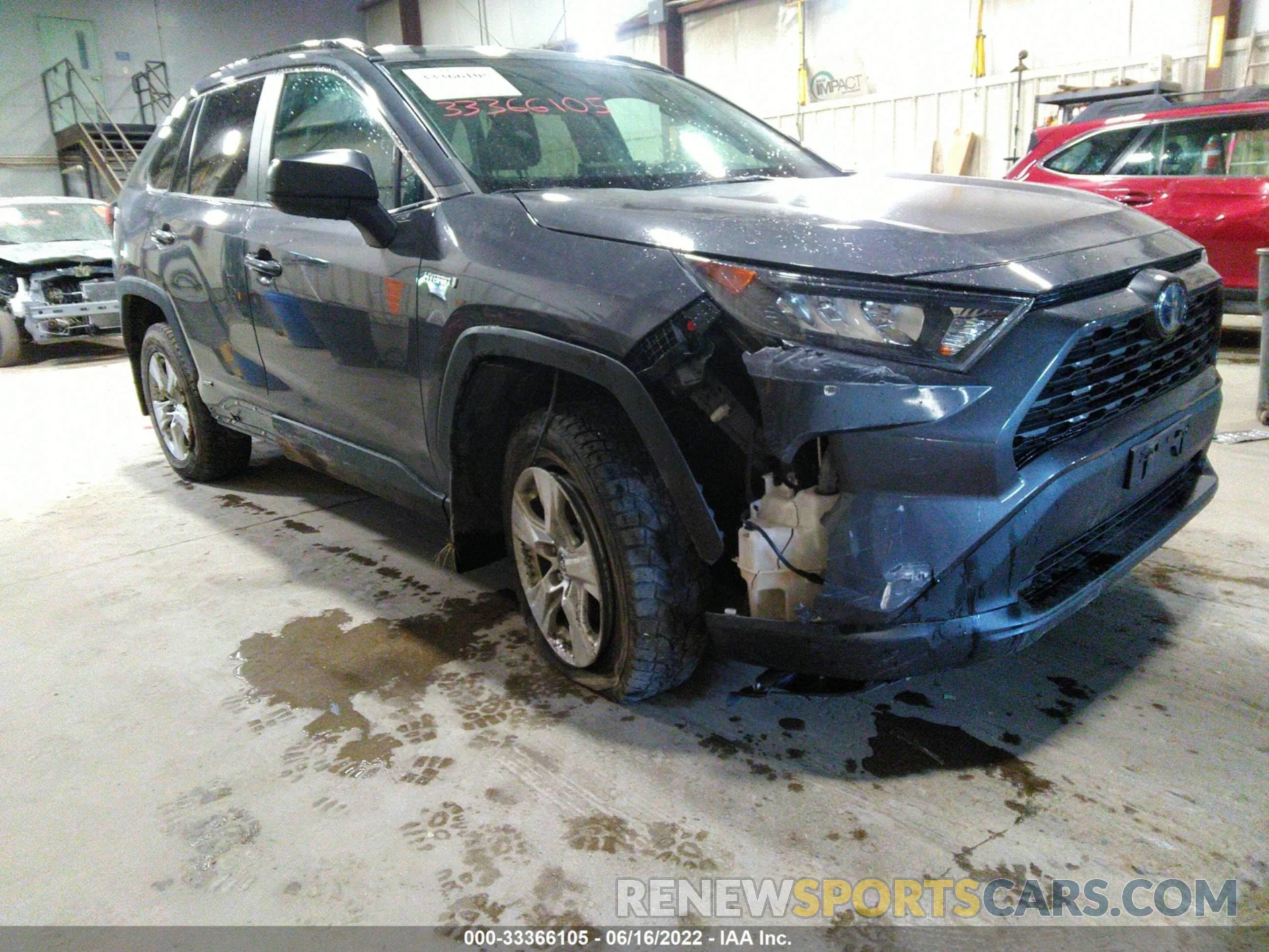 6 Photograph of a damaged car 2T3LWRFV7KW038746 TOYOTA RAV4 2019