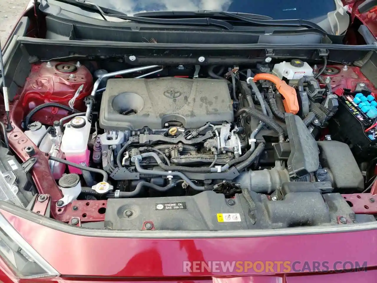 7 Photograph of a damaged car 2T3LWRFV7KW043798 TOYOTA RAV4 2019