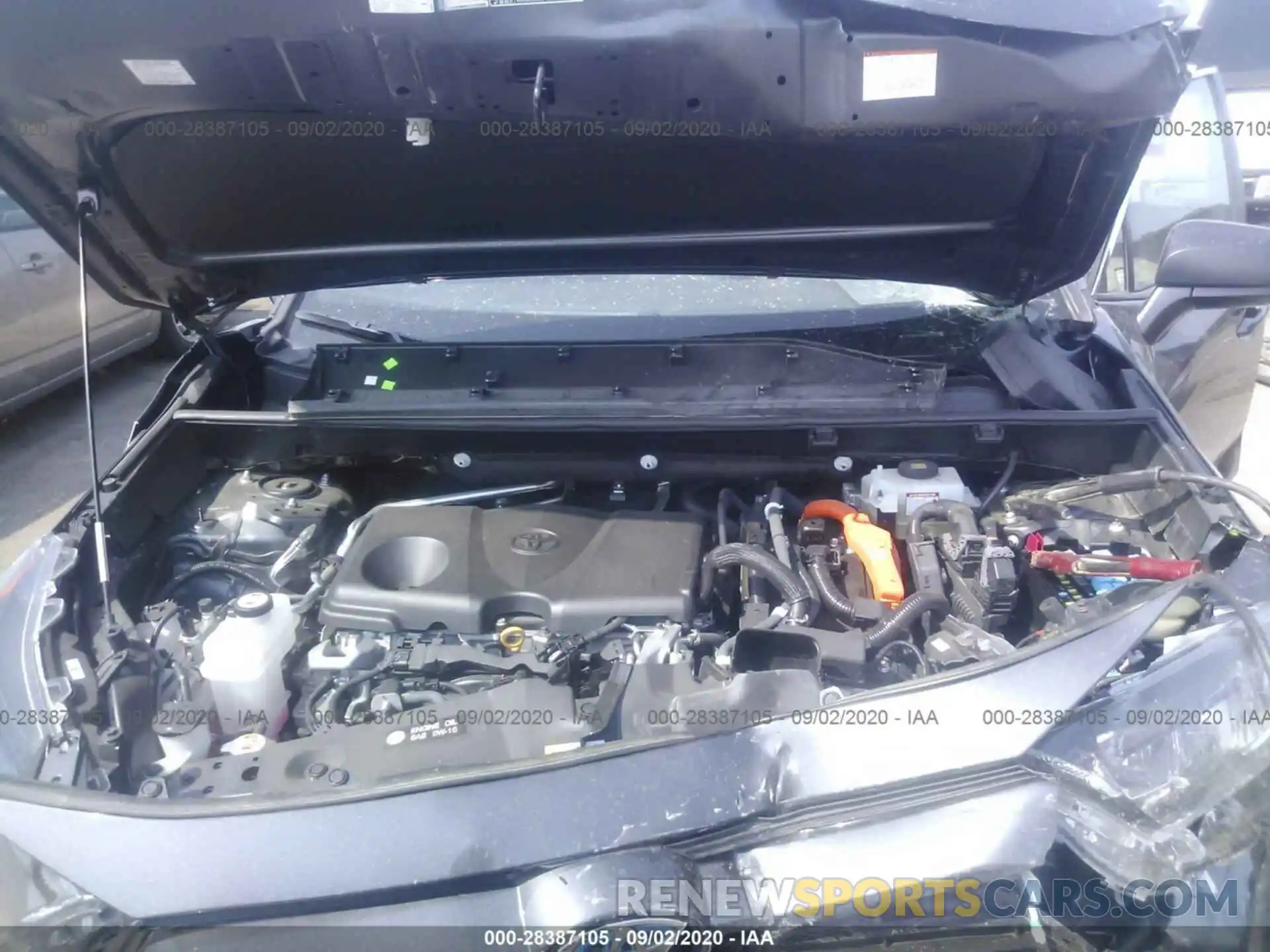 10 Фотография поврежденного автомобиля 2T3LWRFV9KW027943 TOYOTA RAV4 2019