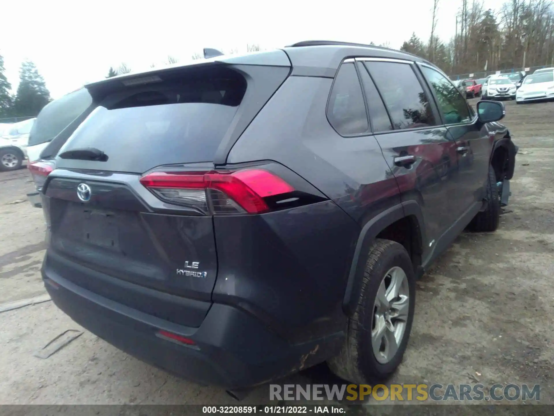 4 Photograph of a damaged car 2T3MWRFV0KW009514 TOYOTA RAV4 2019