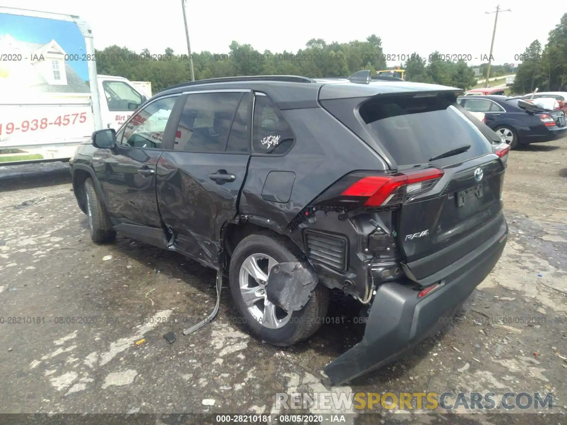 3 Photograph of a damaged car 2T3MWRFV0KW044344 TOYOTA RAV4 2019