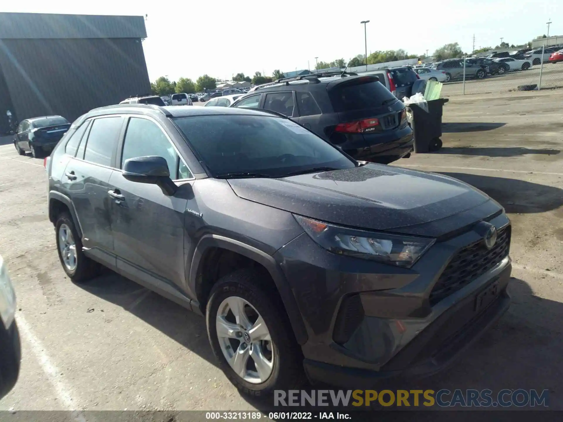 1 Photograph of a damaged car 2T3MWRFV1KW030954 TOYOTA RAV4 2019