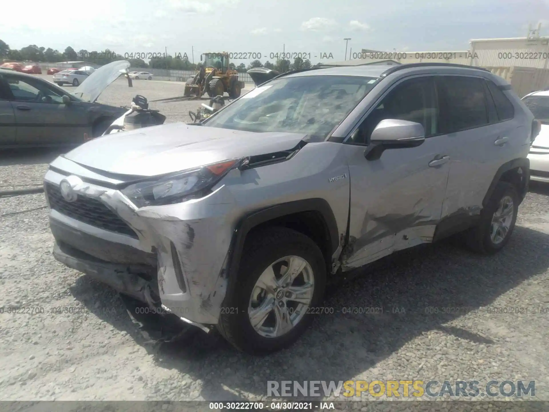 6 Photograph of a damaged car 2T3MWRFV1KW041596 TOYOTA RAV4 2019