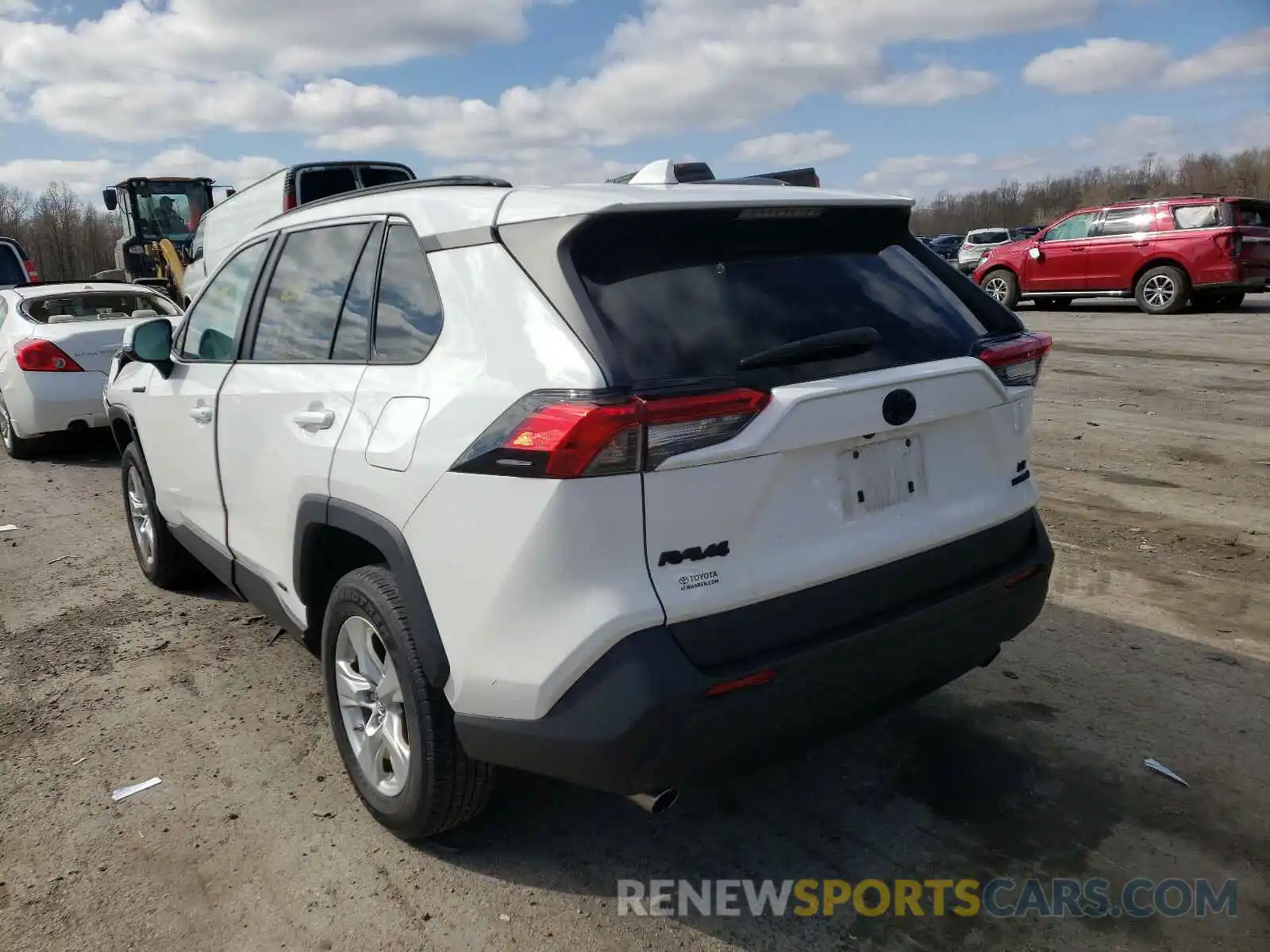 3 Photograph of a damaged car 2T3MWRFV1KW042649 TOYOTA RAV4 2019