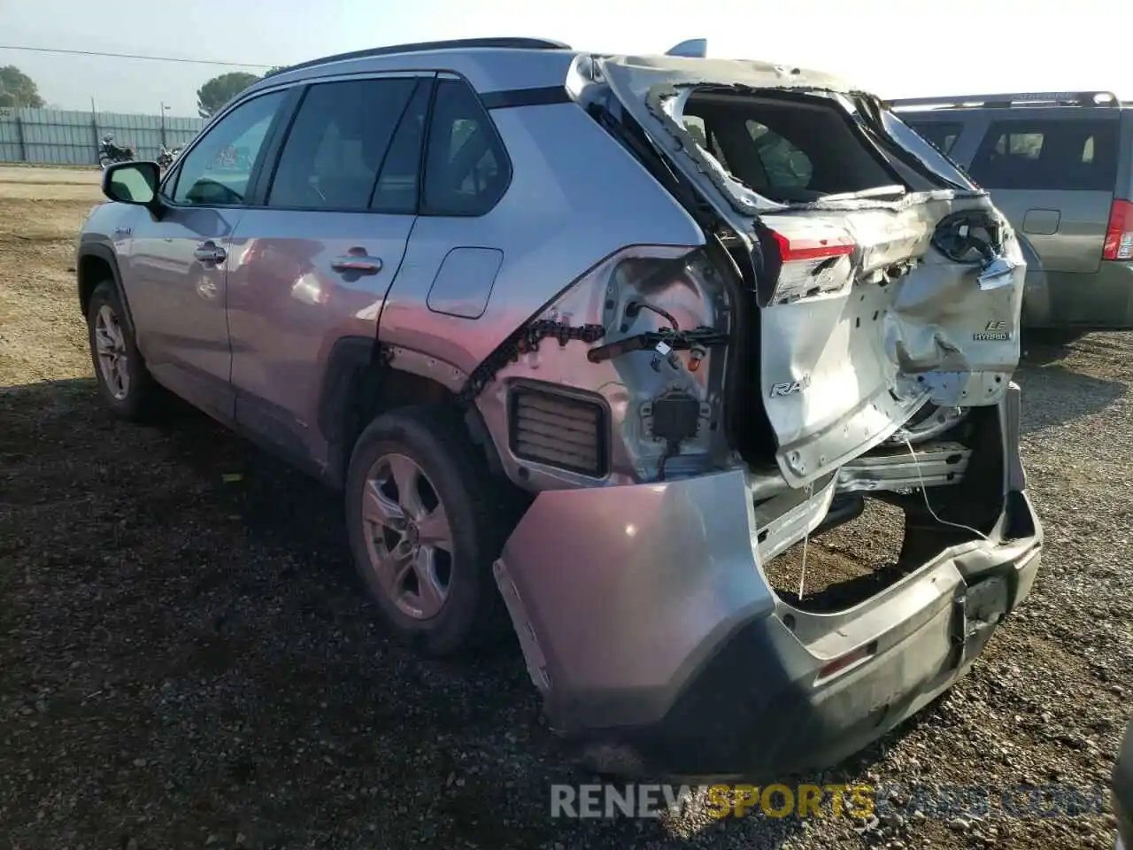 3 Photograph of a damaged car 2T3MWRFV1KW044630 TOYOTA RAV4 2019