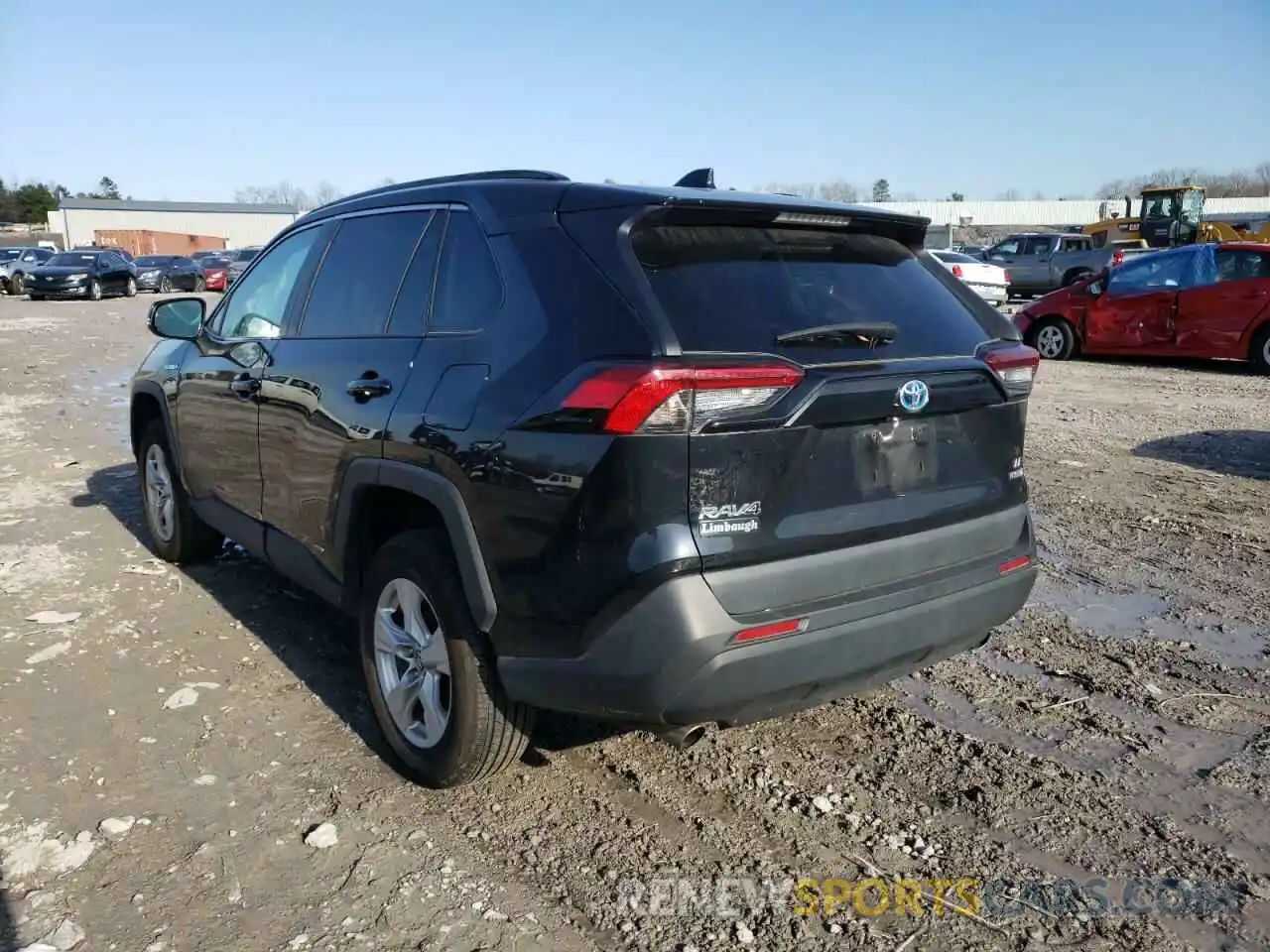 3 Photograph of a damaged car 2T3MWRFV2KW009949 TOYOTA RAV4 2019