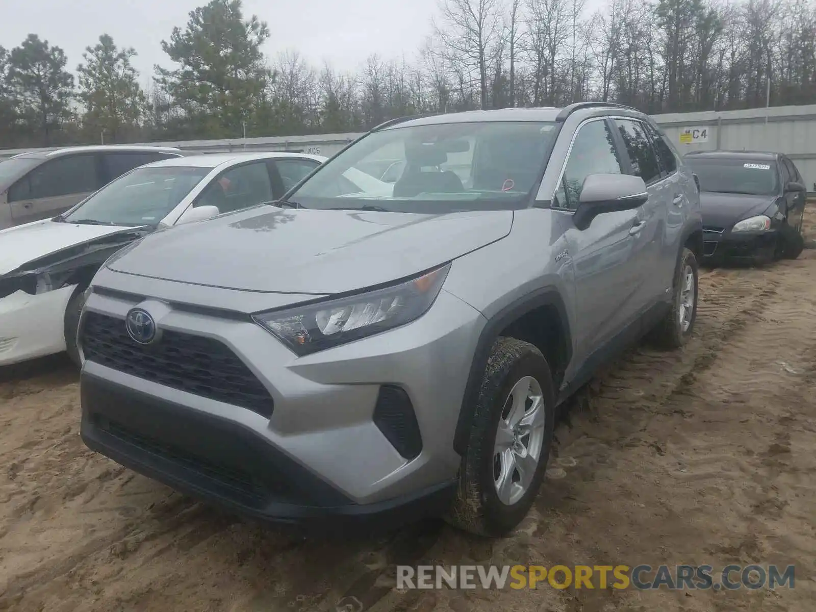 2 Photograph of a damaged car 2T3MWRFV2KW010034 TOYOTA RAV4 2019