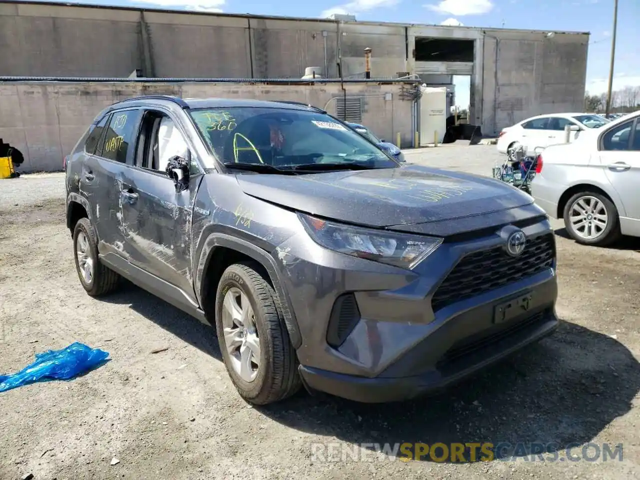 1 Фотография поврежденного автомобиля 2T3MWRFV2KW036164 TOYOTA RAV4 2019