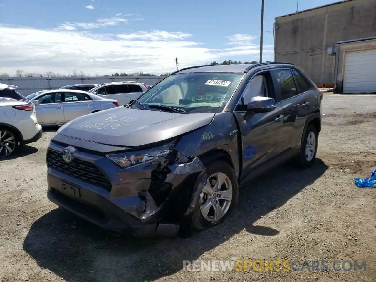 2 Фотография поврежденного автомобиля 2T3MWRFV2KW036164 TOYOTA RAV4 2019