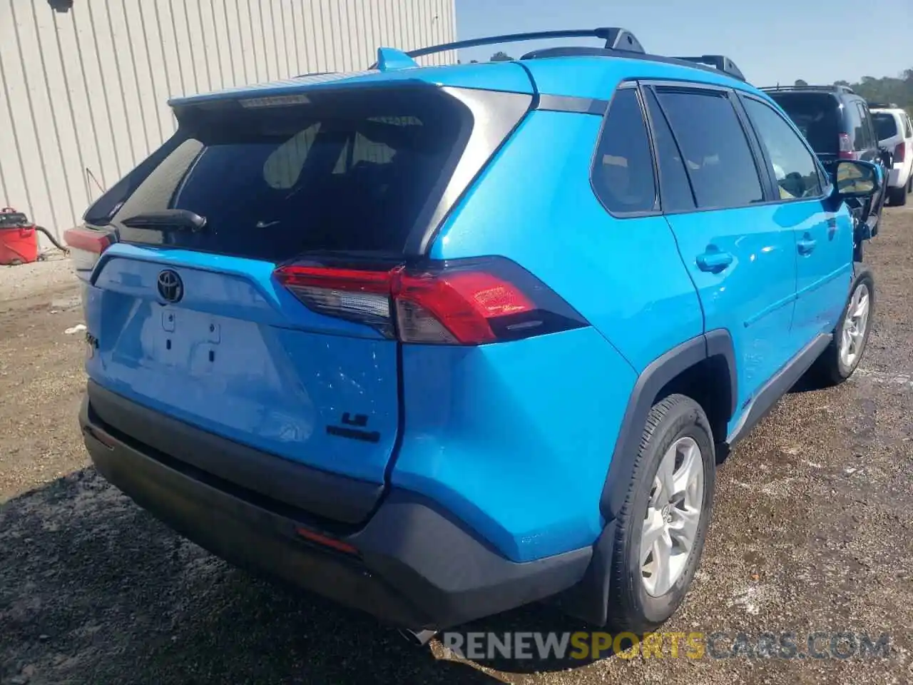 4 Photograph of a damaged car 2T3MWRFV2KW039453 TOYOTA RAV4 2019