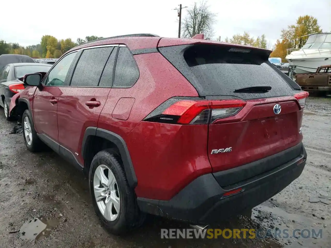 3 Photograph of a damaged car 2T3MWRFV2KW041963 TOYOTA RAV4 2019