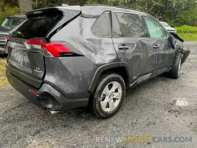 4 Photograph of a damaged car 2T3MWRFV3KW001116 TOYOTA RAV4 2019