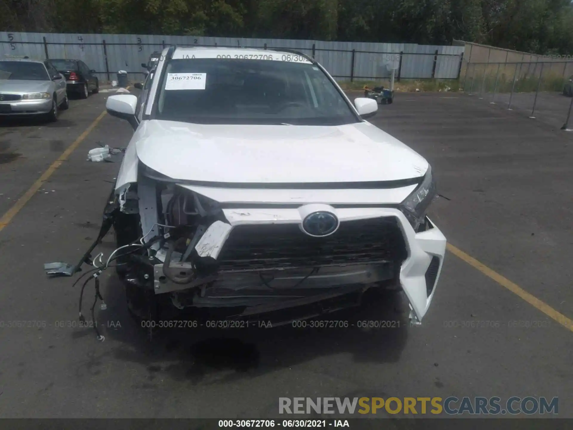 6 Photograph of a damaged car 2T3MWRFV3KW017767 TOYOTA RAV4 2019