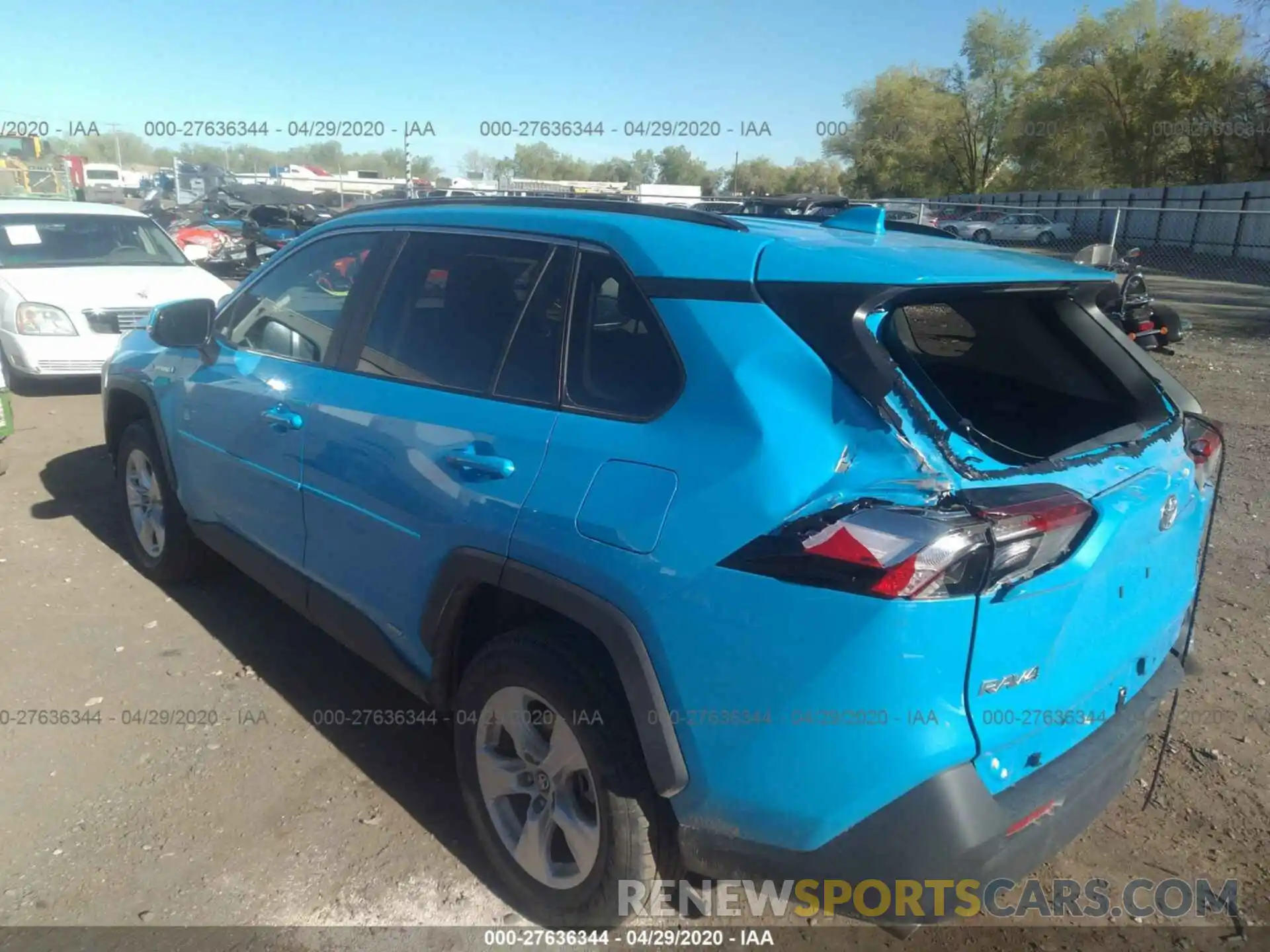 3 Photograph of a damaged car 2T3MWRFV3KW017817 TOYOTA RAV4 2019