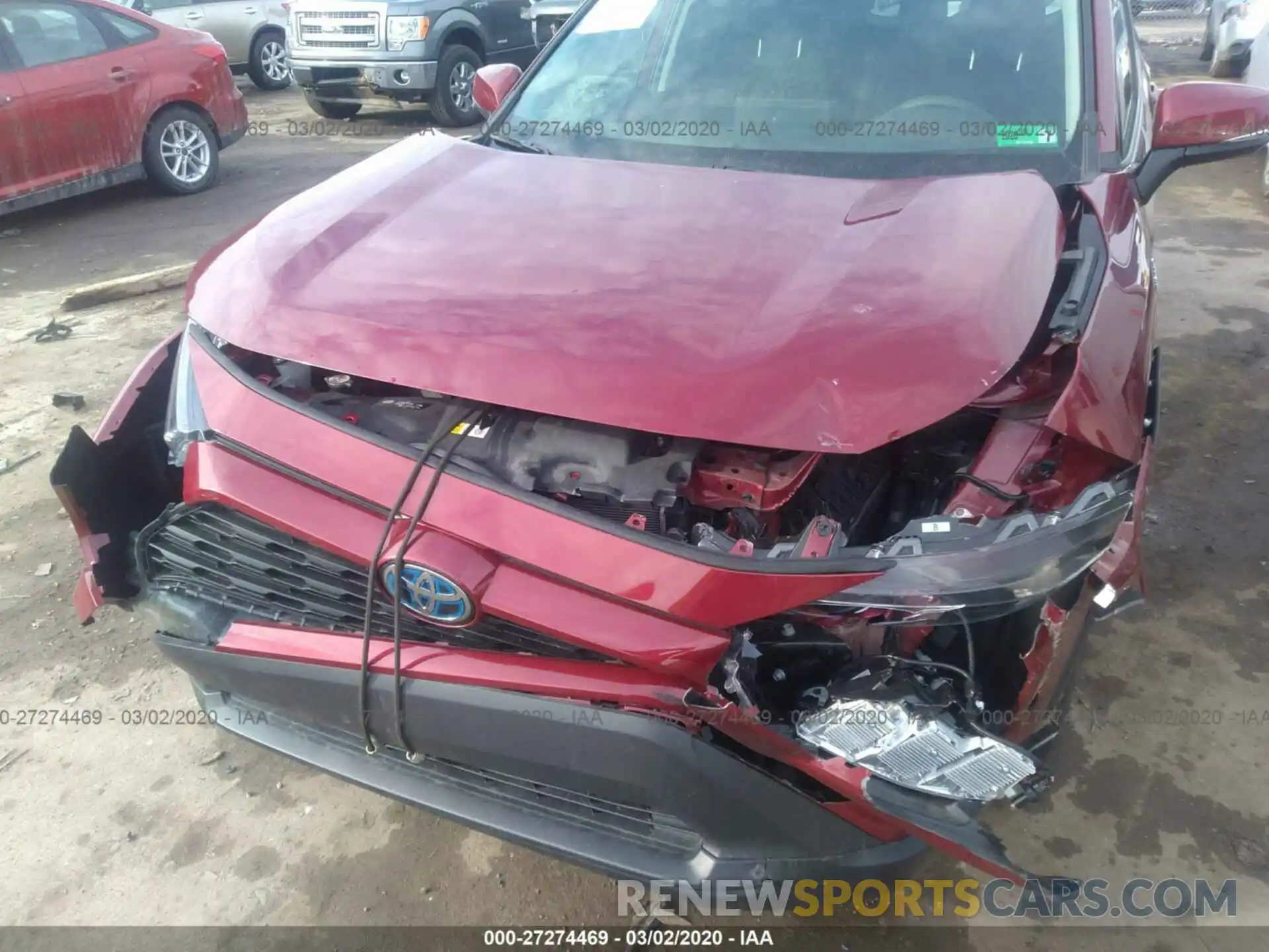 6 Photograph of a damaged car 2T3MWRFV3KW020880 TOYOTA RAV4 2019