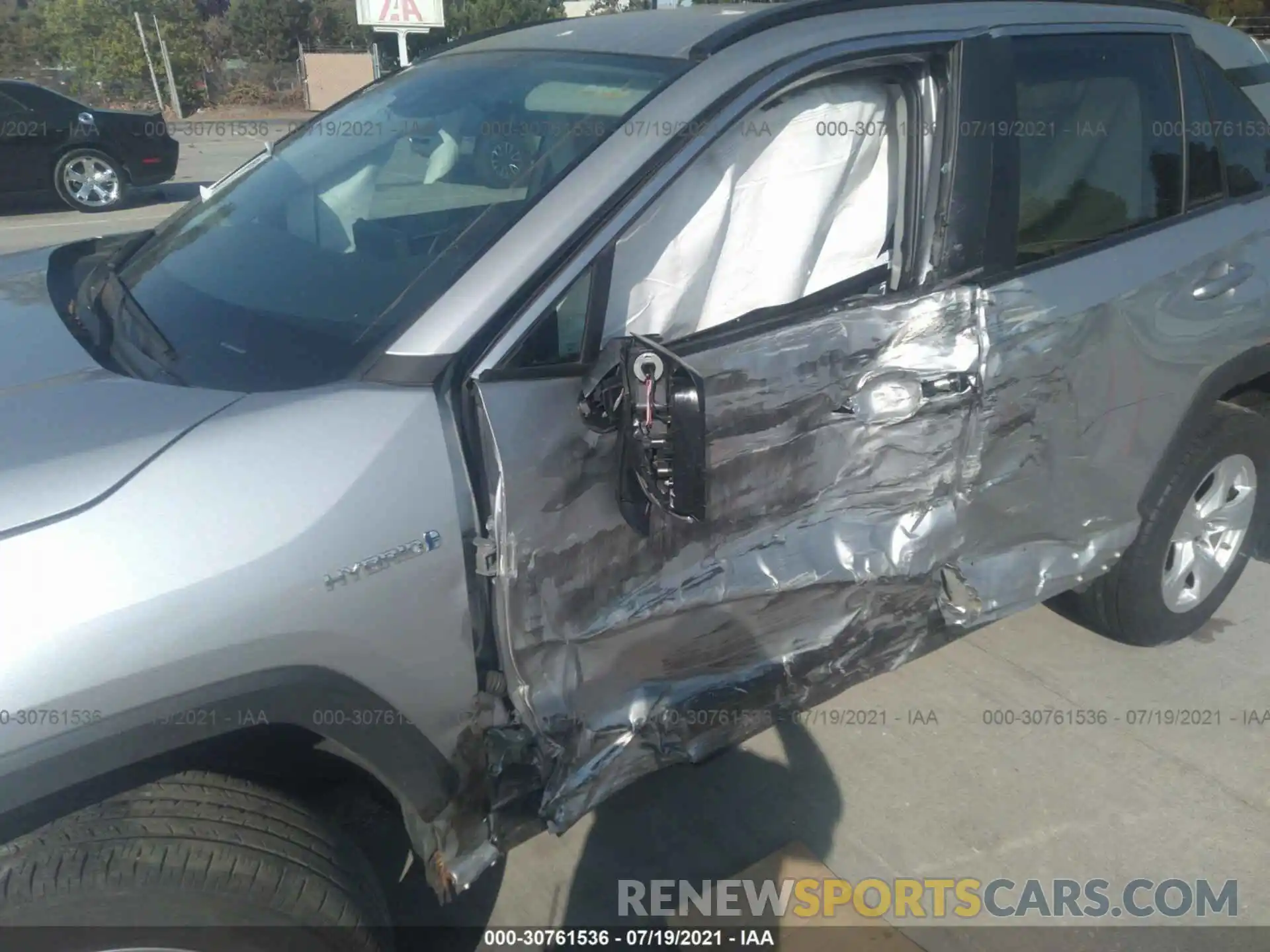 6 Photograph of a damaged car 2T3MWRFV3KW023732 TOYOTA RAV4 2019