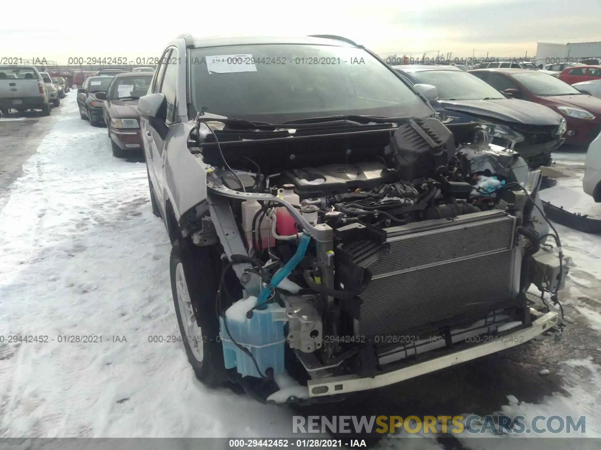 6 Photograph of a damaged car 2T3MWRFV3KW025111 TOYOTA RAV4 2019