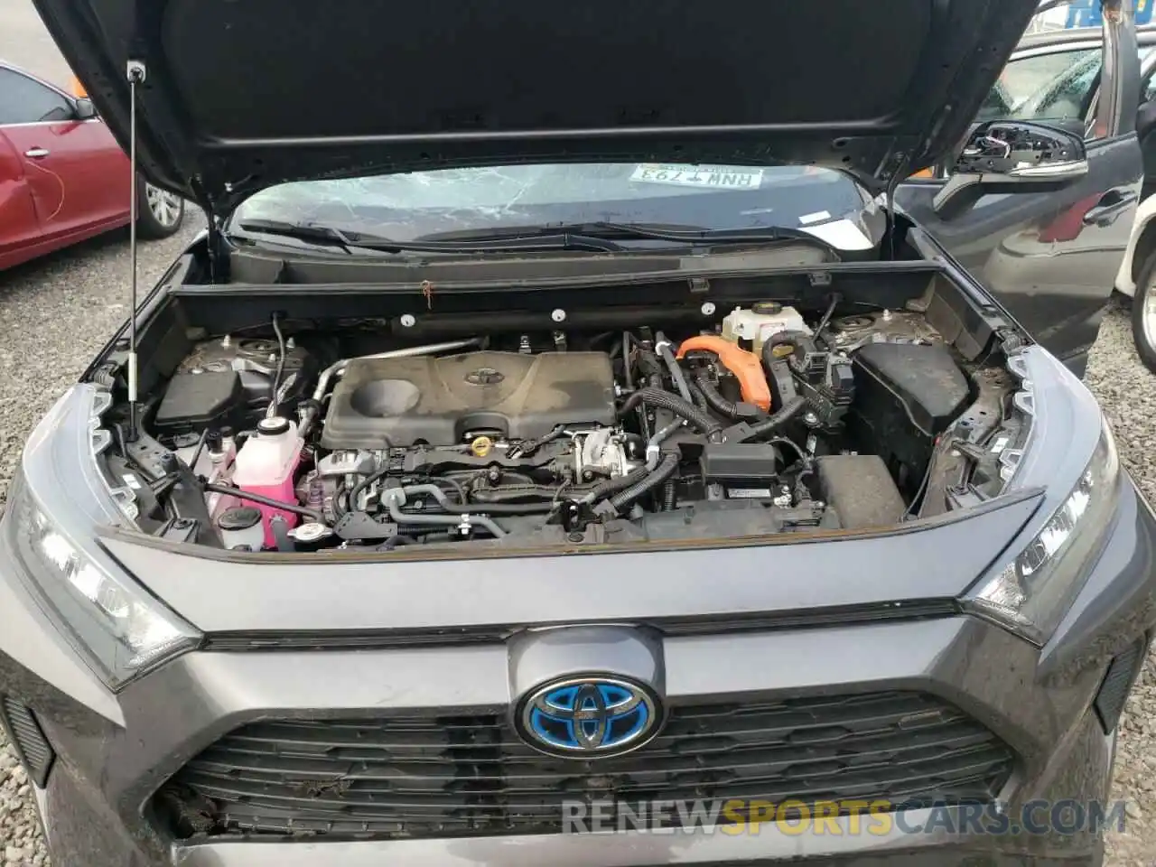 7 Photograph of a damaged car 2T3MWRFV3KW025934 TOYOTA RAV4 2019