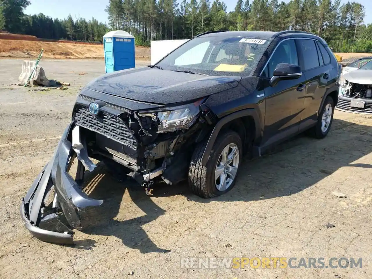 2 Фотография поврежденного автомобиля 2T3MWRFV3KW034262 TOYOTA RAV4 2019