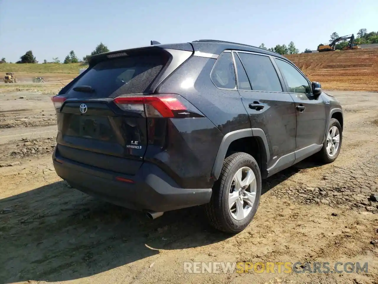 4 Photograph of a damaged car 2T3MWRFV3KW034262 TOYOTA RAV4 2019