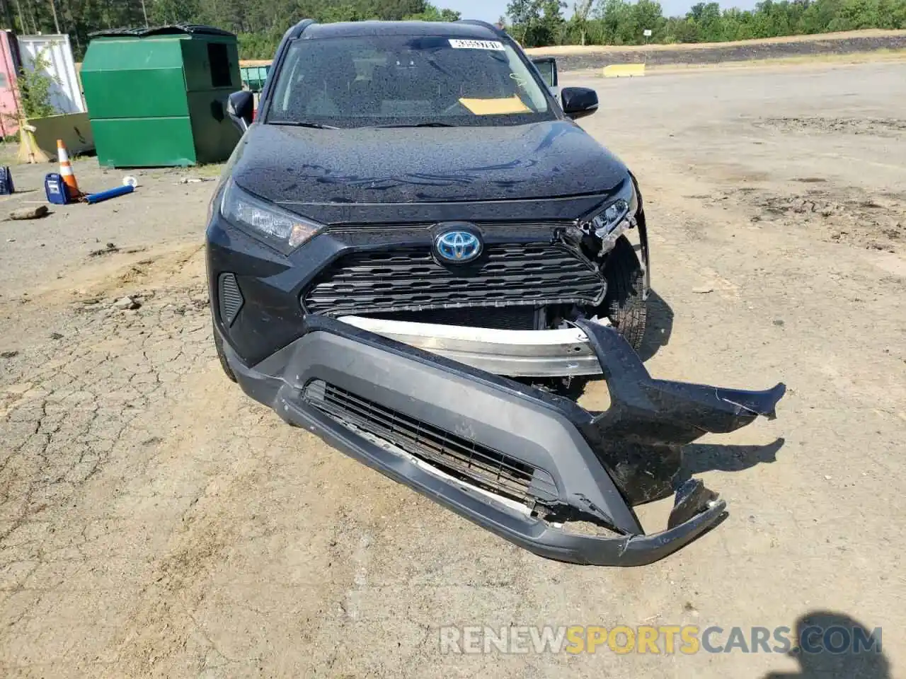 9 Photograph of a damaged car 2T3MWRFV3KW034262 TOYOTA RAV4 2019