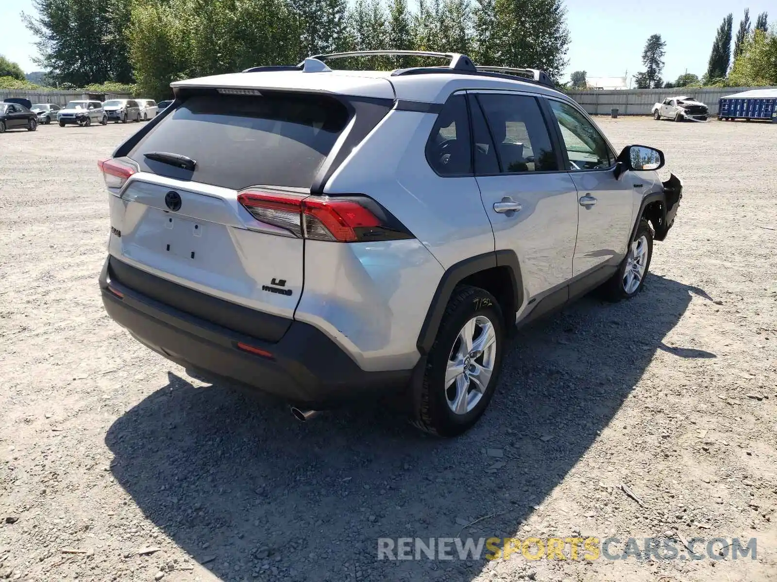 4 Photograph of a damaged car 2T3MWRFV3KW037419 TOYOTA RAV4 2019