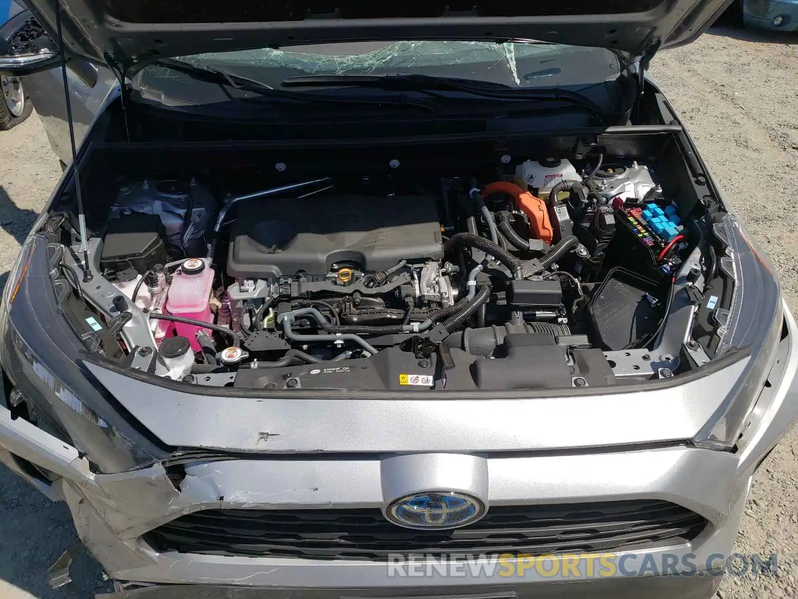 7 Photograph of a damaged car 2T3MWRFV3KW037419 TOYOTA RAV4 2019