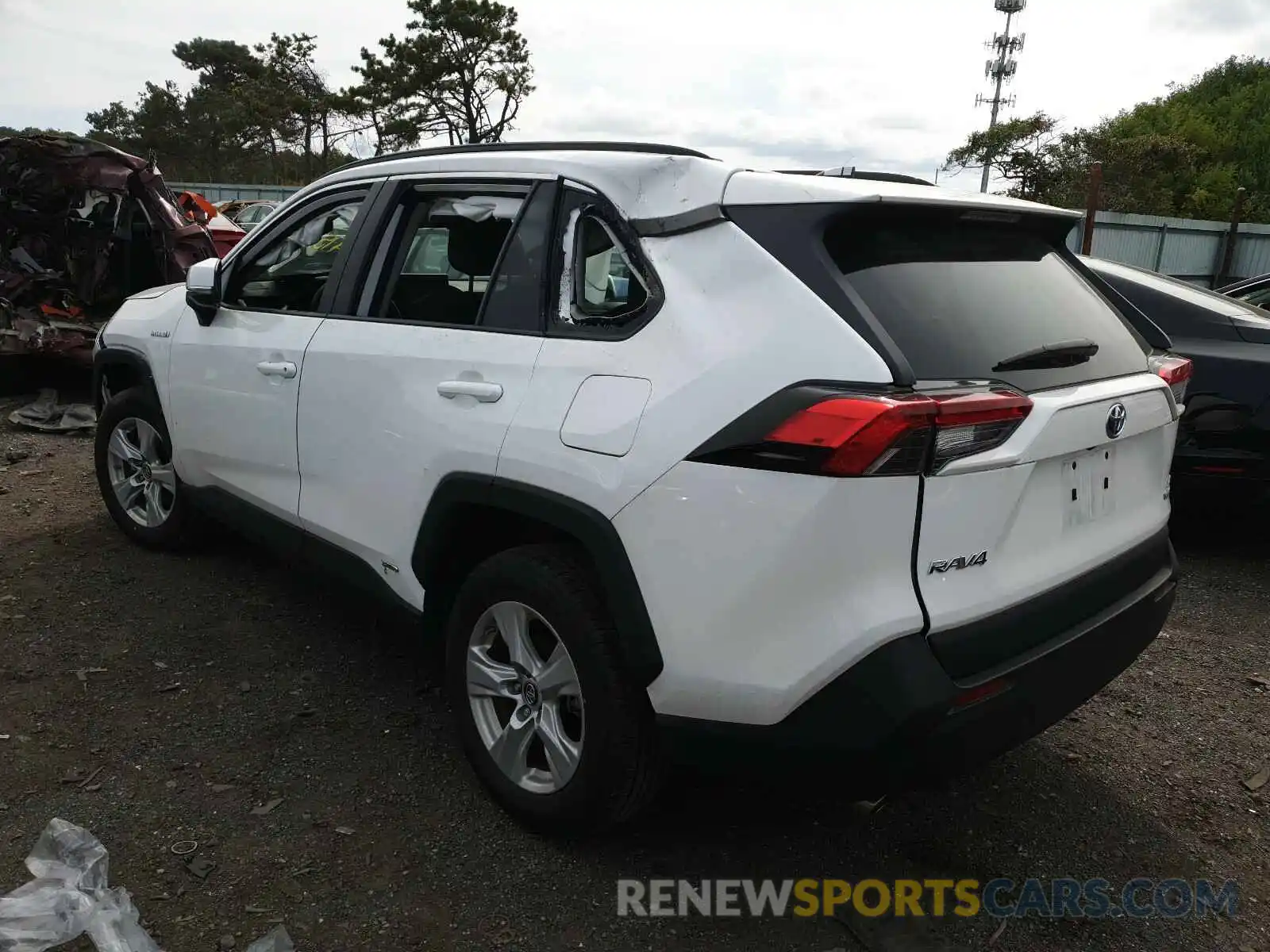 3 Photograph of a damaged car 2T3MWRFV3KW039882 TOYOTA RAV4 2019