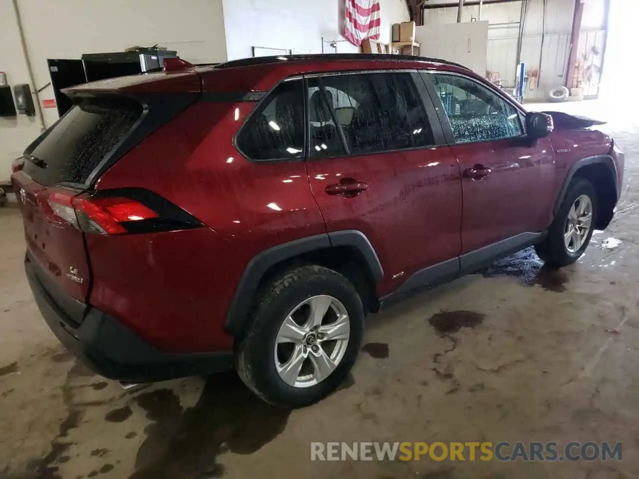 4 Photograph of a damaged car 2T3MWRFV3KW041549 TOYOTA RAV4 2019