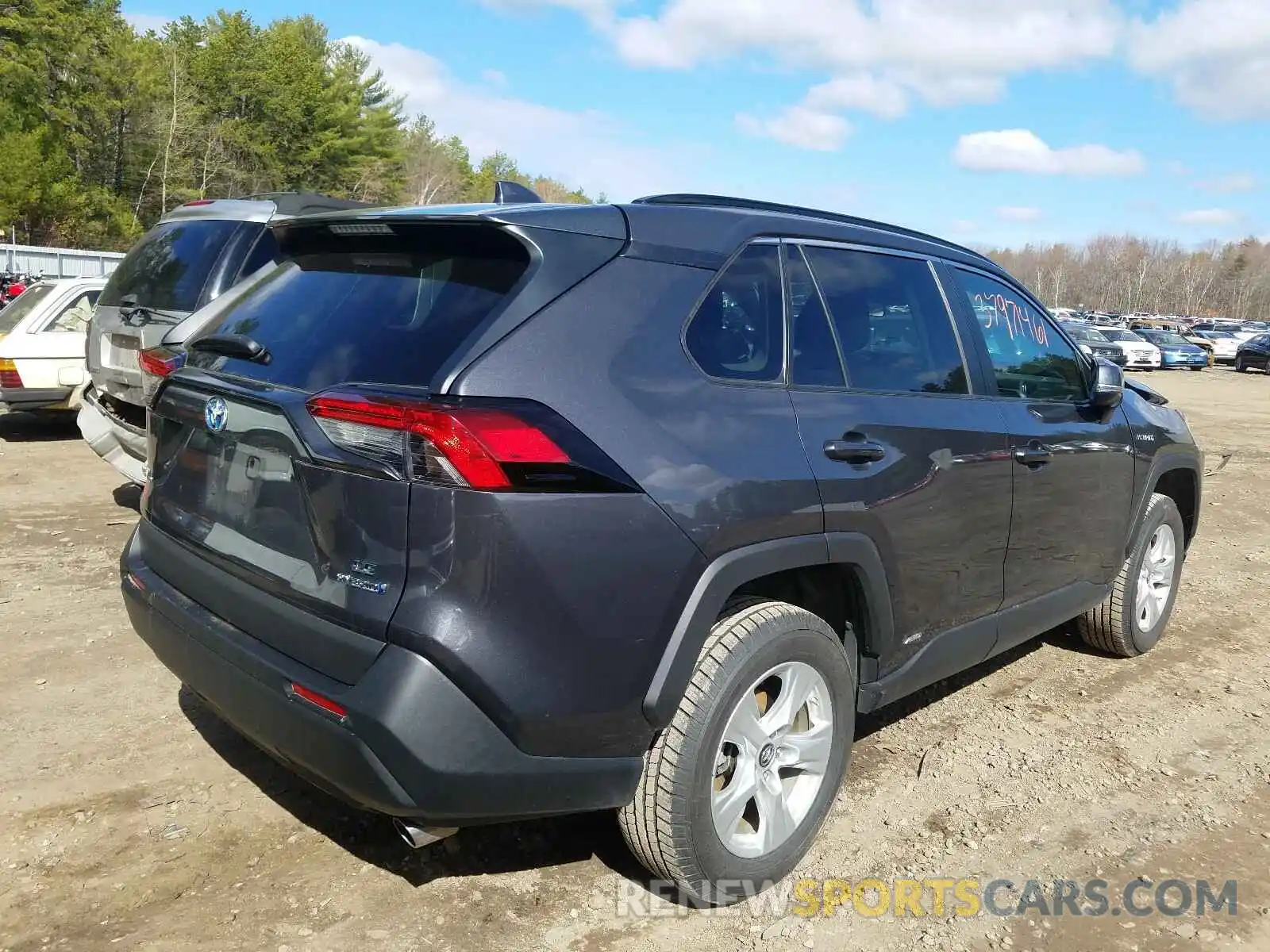 4 Photograph of a damaged car 2T3MWRFV4KW003148 TOYOTA RAV4 2019