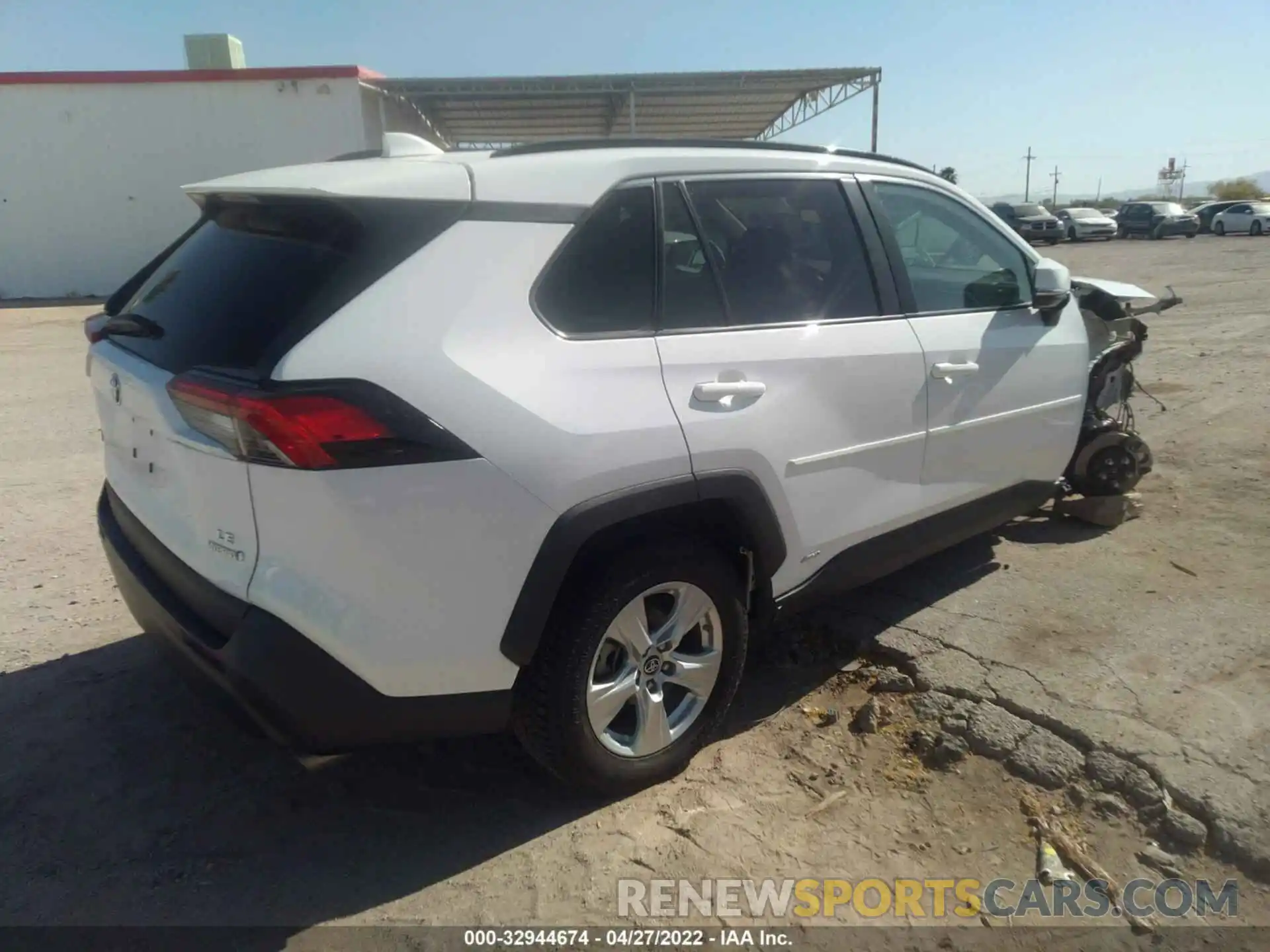 4 Photograph of a damaged car 2T3MWRFV4KW031967 TOYOTA RAV4 2019